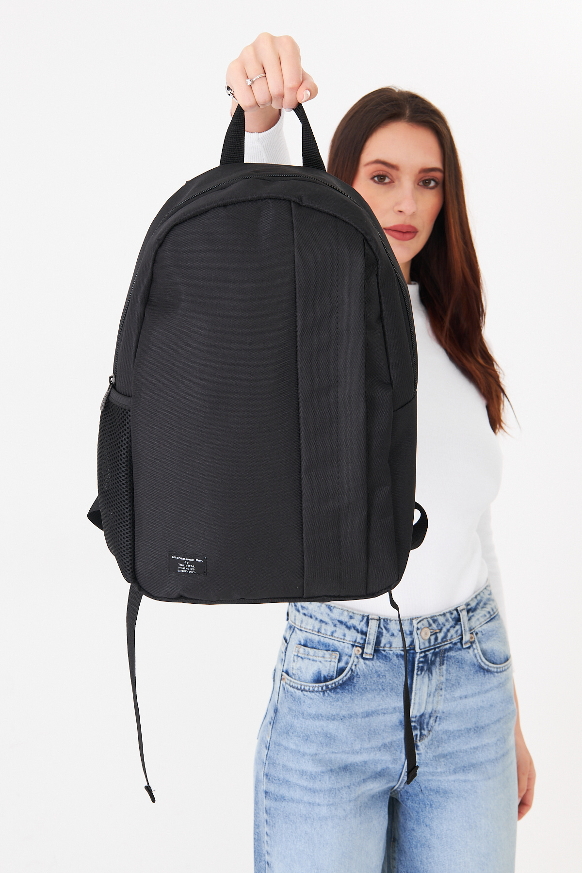 Superbag Unisex Günlük Spor Sırt Çantası | Su Geçirmez Orta Boy Okul Seyahat Çantası