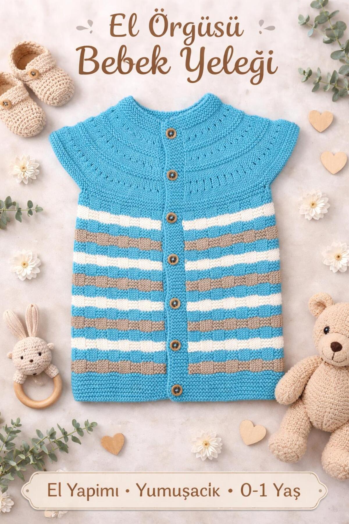 A-R 01-02 Yaş Bebek Yeleği fotoğrafı 4 (önizleme)