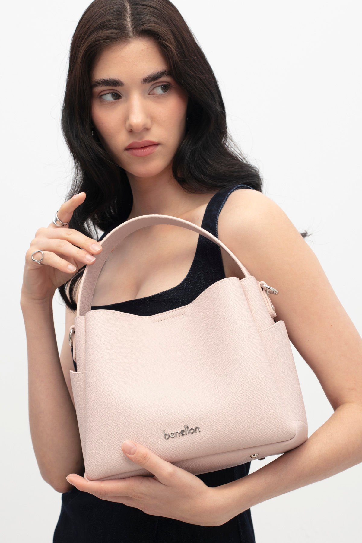 BENETTON WOMEN 'S SLEEVE BAG PINK BNT1851