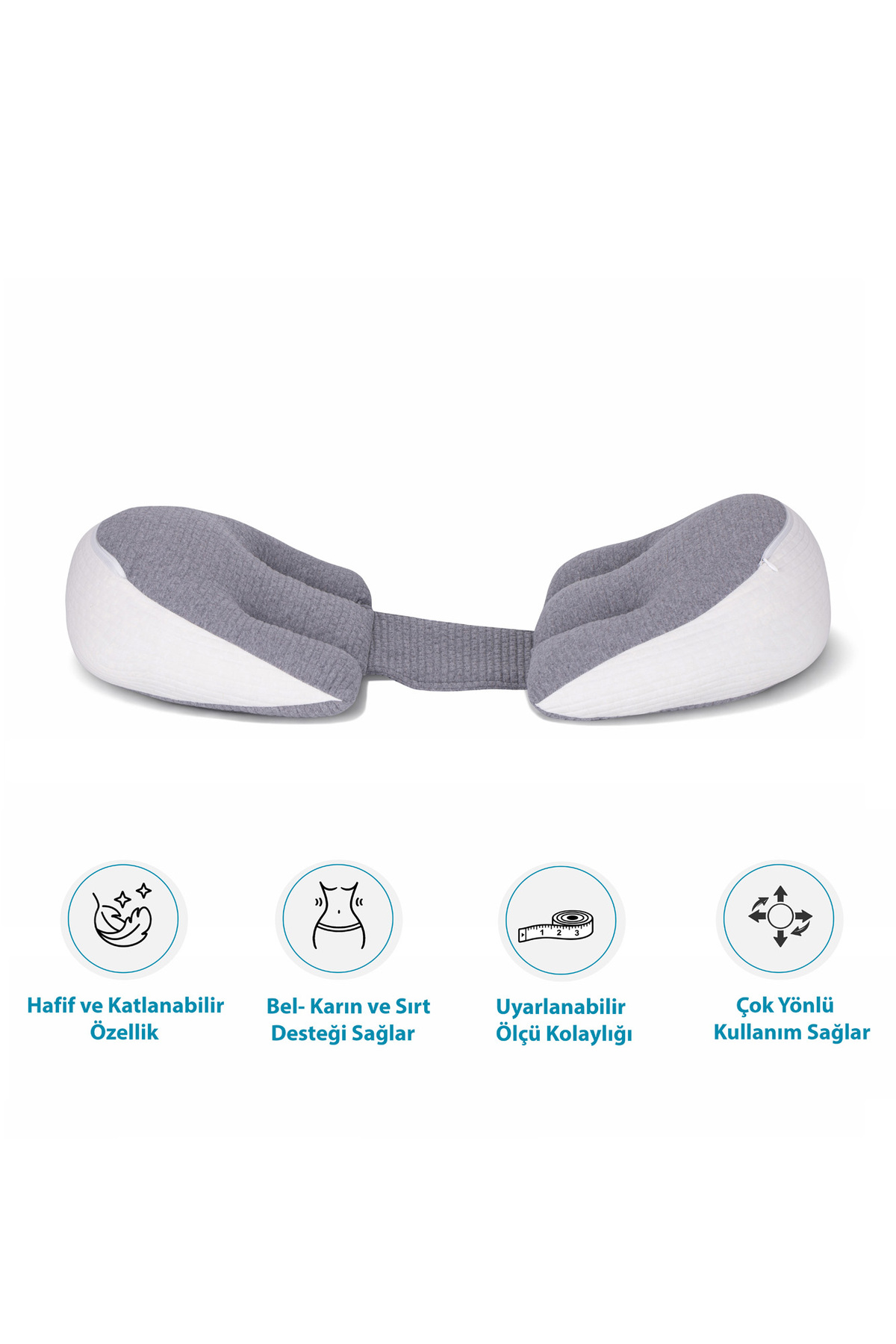 Naturamila Çok Fonksiyonlu Hamile Destek Yastığı fotoğrafı 2 (önizleme)