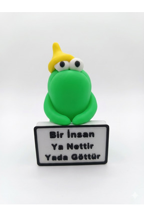 3Dikili design Komik Mesajlı Mini Deli Figür Masa Süsü – Sevgiliye ve Arkadaş...
