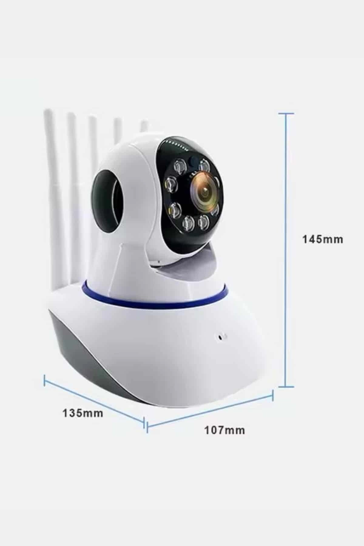Urfakent Akıllı Gece Görüşlü Sensörlü Wifi Kamera Telefondan Takip Edilebilir fotoğrafı 4 (önizleme)