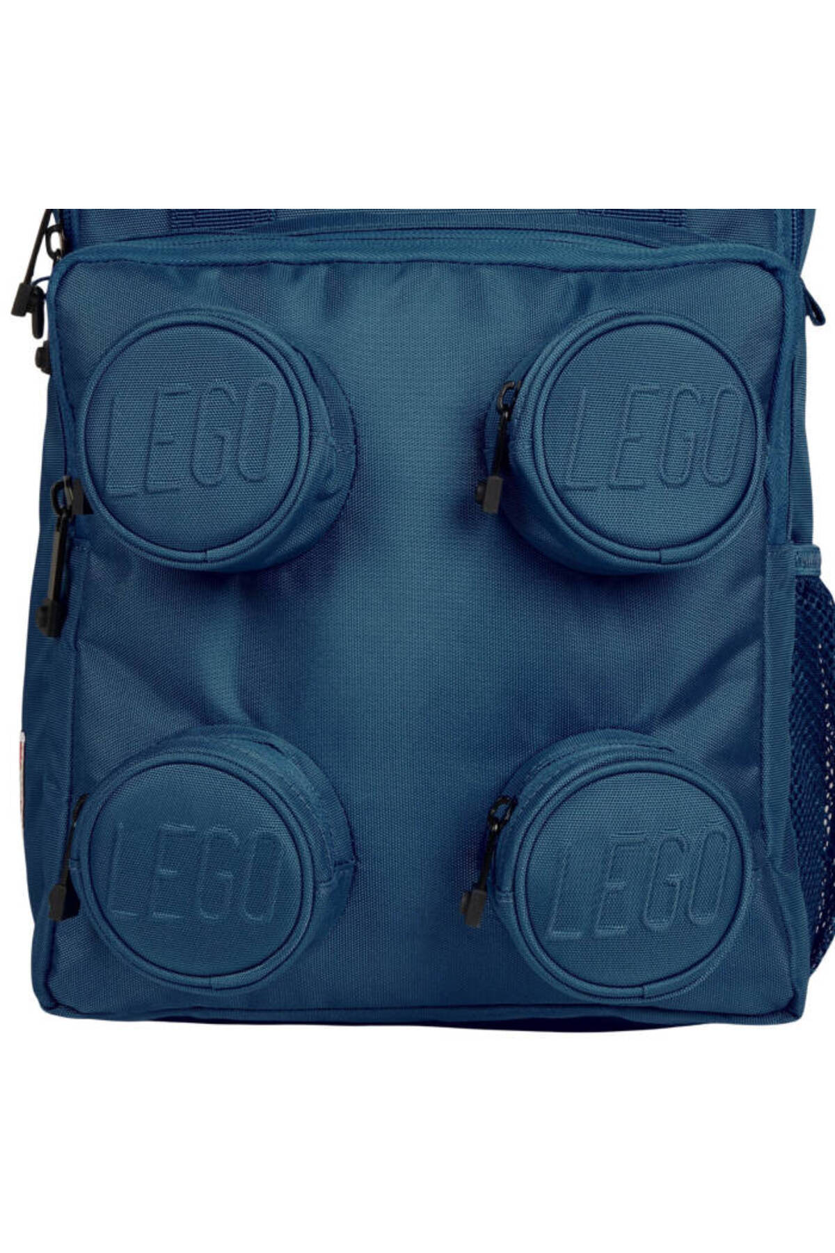 LEGO 20205B-0140 2x2 LEGO® Yapım Parçası Sırt Çantası - Koyu Mavi fotoğrafı 2 (önizleme)