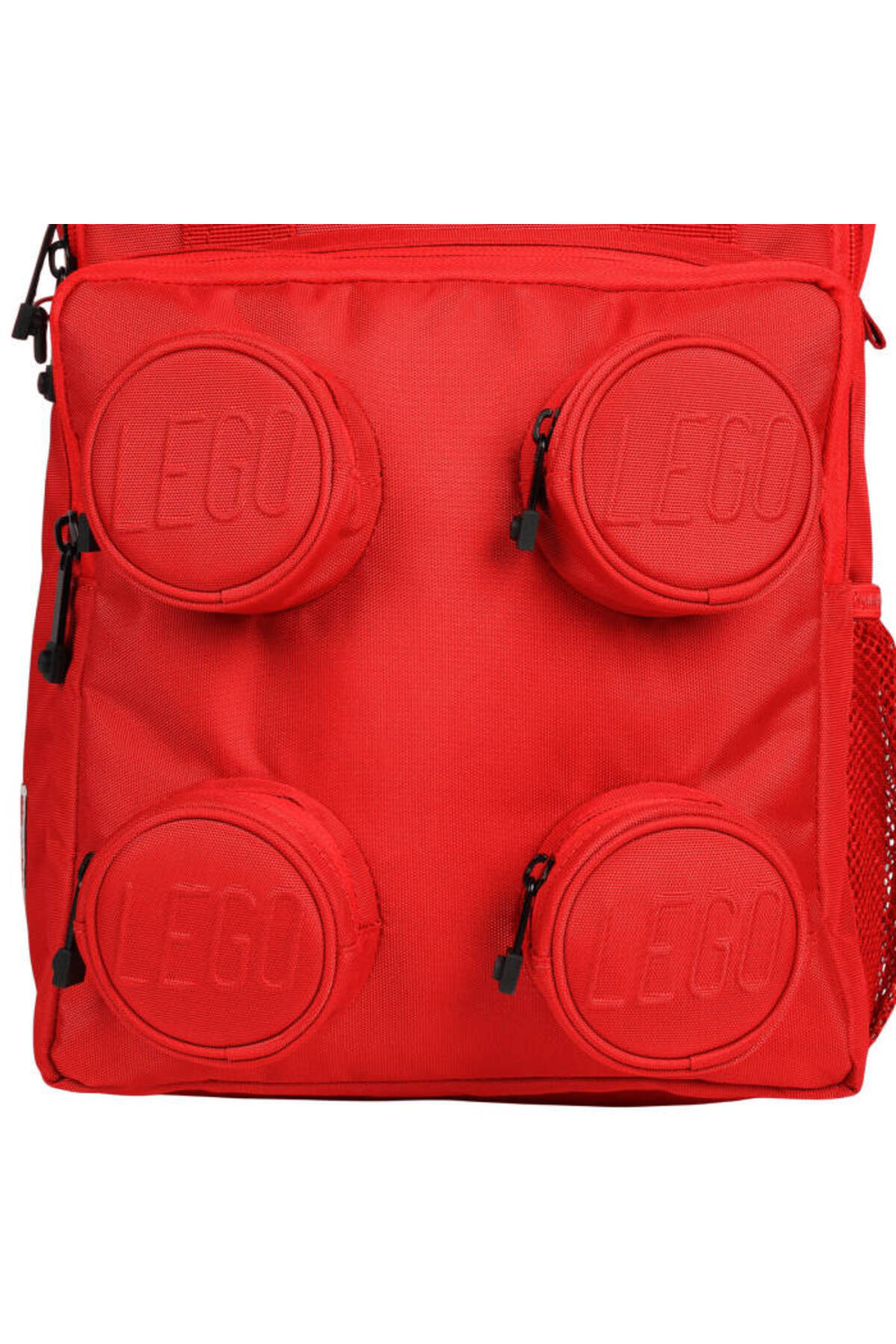 LEGO 20205B-0021 2x2 LEGO® Yapım Parçası Sırt Çantası - Kırmızı fotoğrafı 2 (önizleme)