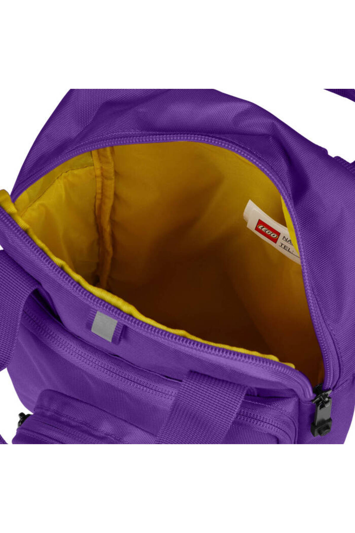 LEGO 20206B-0268 1x1 LEGO® Yapım Parçası Çocuk Sırt Çantası - Mor fotoğrafı 4 (önizleme)
