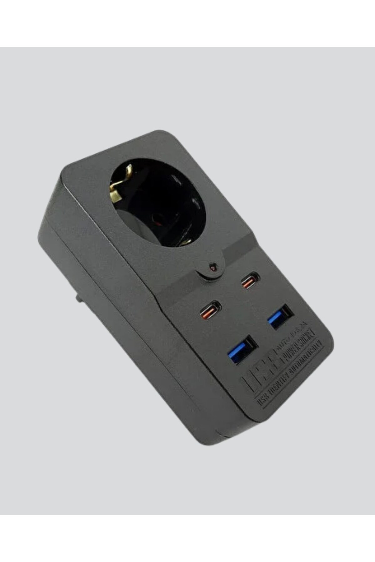 Pazarcan Termal Korumalı Priz Otomatik Çocuk Kilidi 4 Usb Type C fotoğrafı 5 (önizleme)