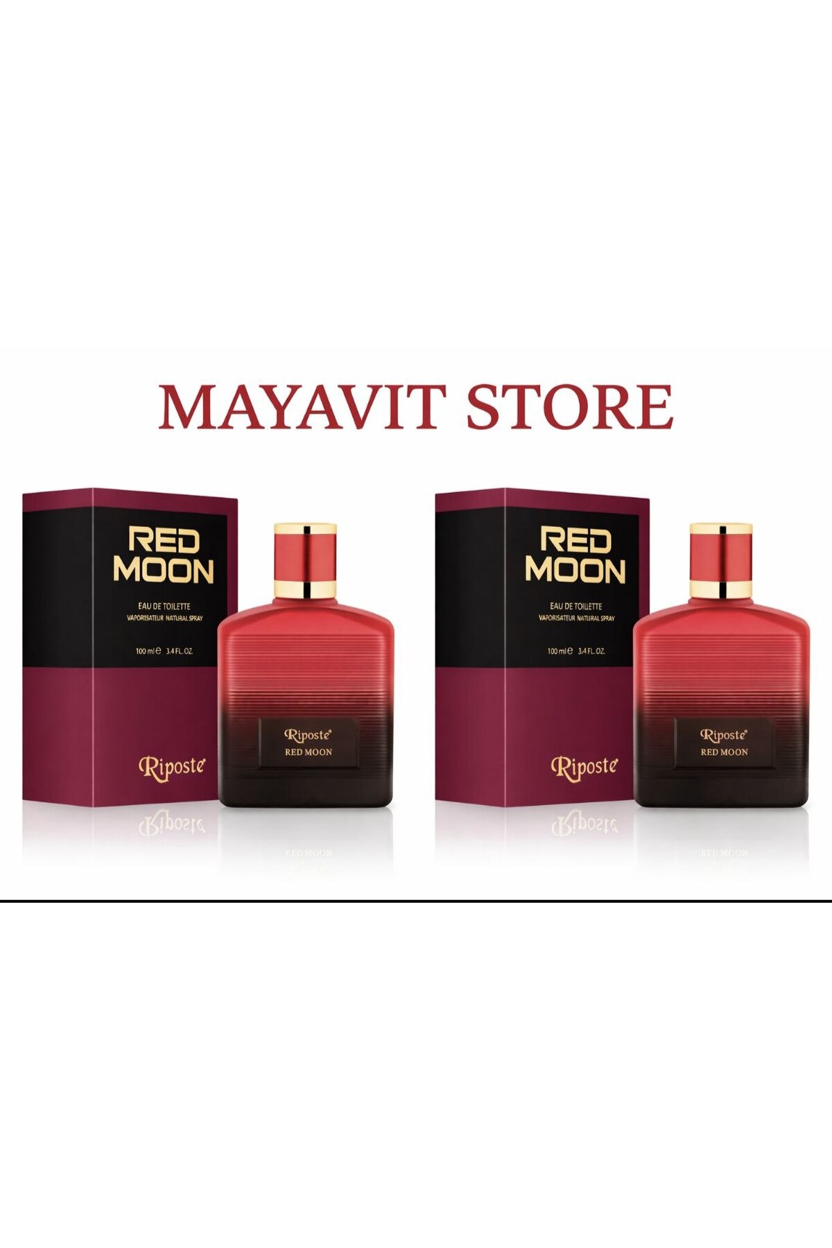 Riposte Red Moon Erkek Parfüm 100 ml 2'li Set — MS-REEDMOON2SET