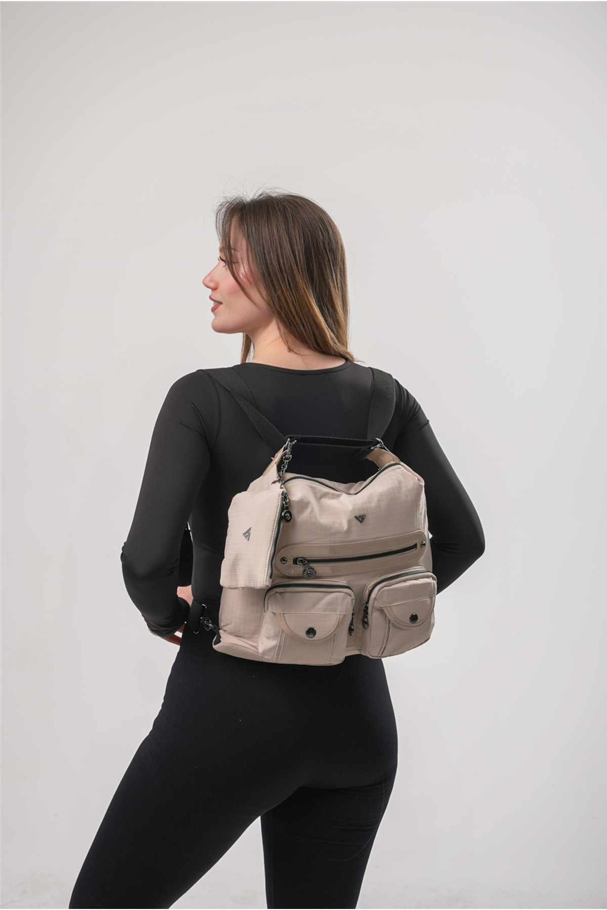 ÇÇS 18111 Kadın Omuz Ve Sırt Çantası fotoğrafı 2 (önizleme)