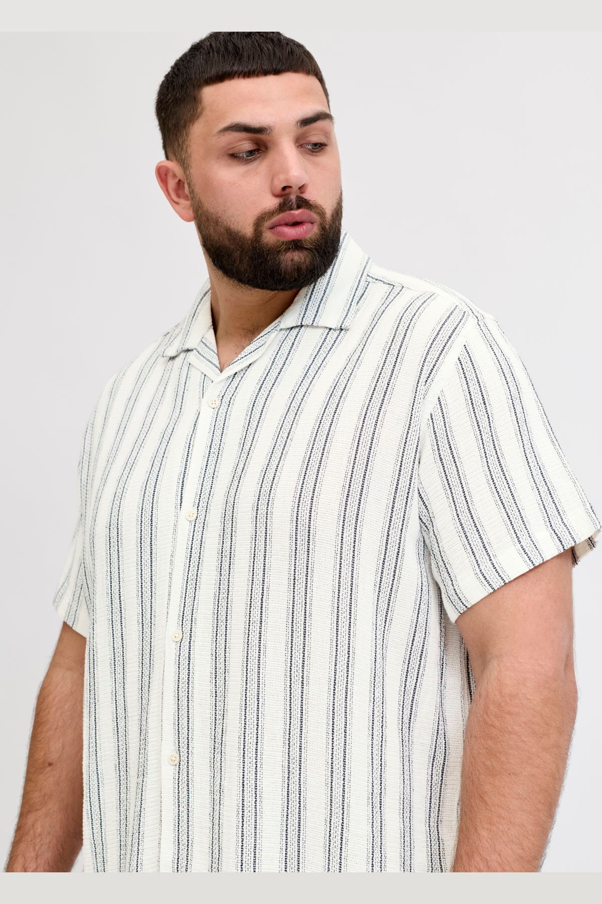 Jack & Jones Büyük Beden Resort Yaka Gömlek - Coba görsel 4