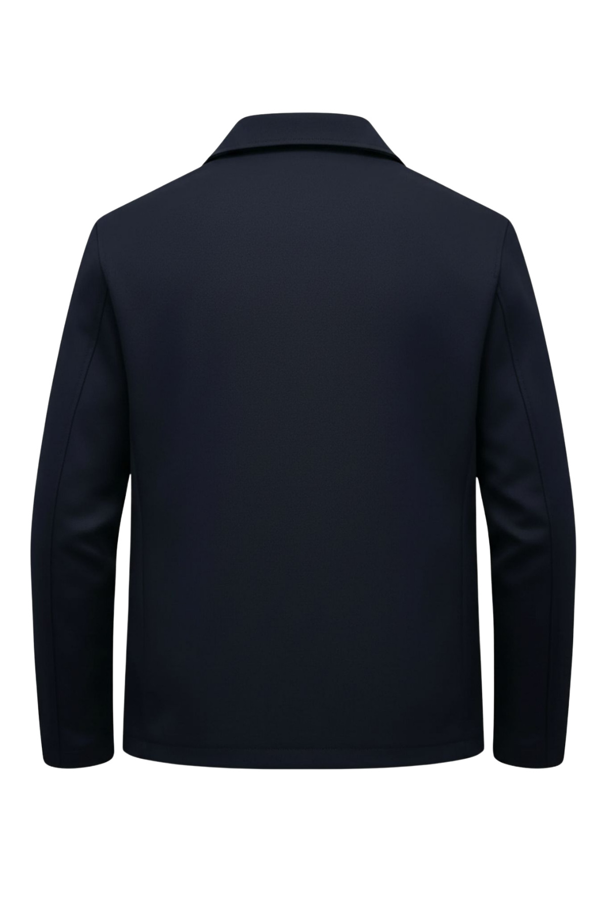 SİVAİST  Lacivert Erkek Pamuk Polyester Karışımlı Yakalı Bonded Kumaş Su Ve Rüzgar Geçirmez Mevsimlik&Yazlık - Görsel 5