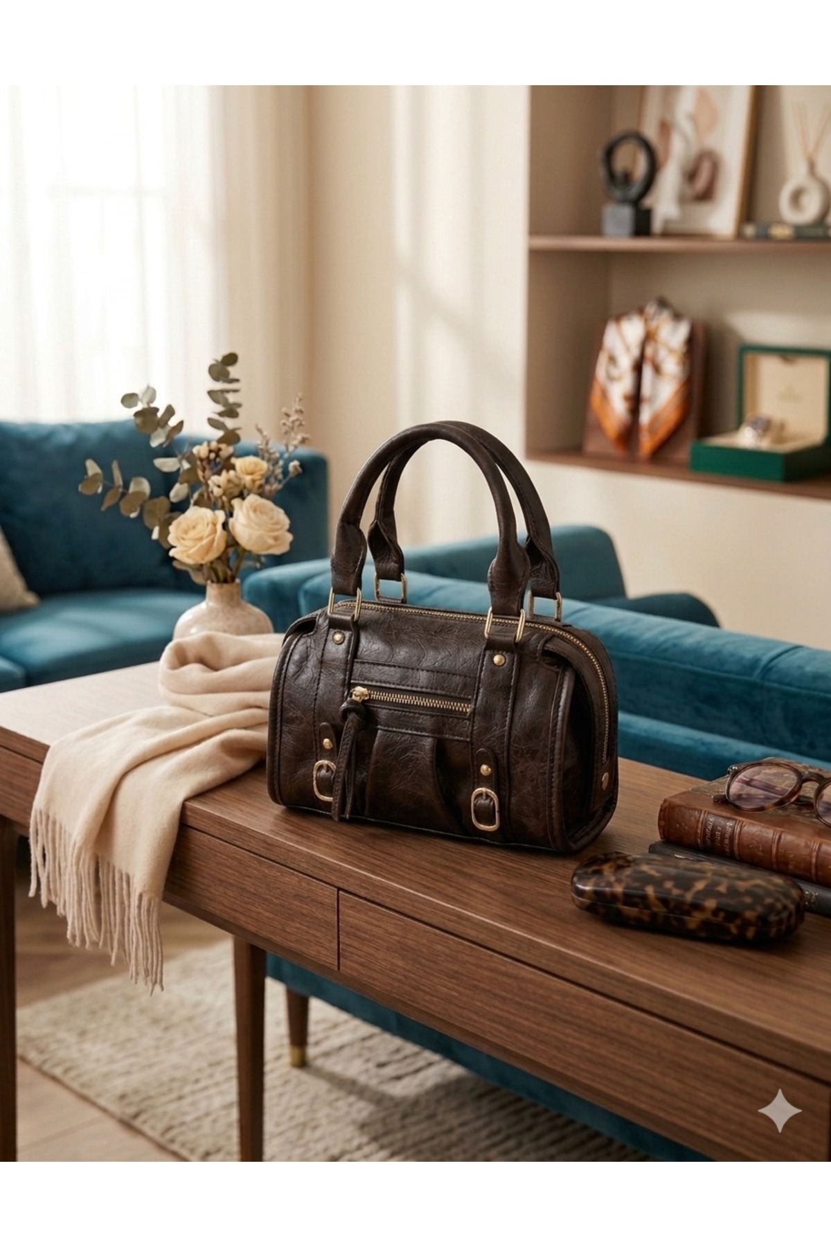 Women Faux Leather Handbag Shoulder Bag