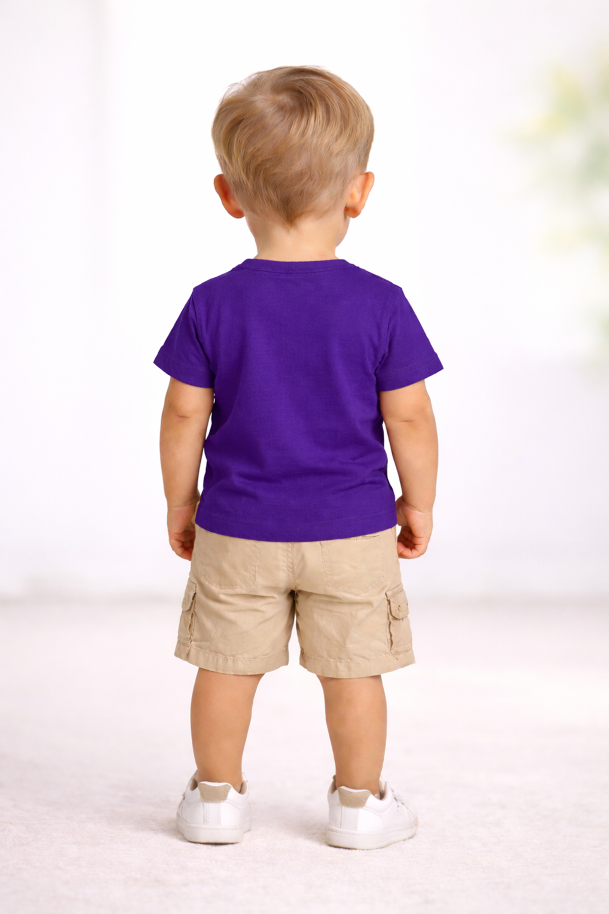 petite pati Mor Playbear Bebek Tişört %100 Pamuk Penye Çocuk Tshirt Baskılı fotoğrafı 4 (önizleme)