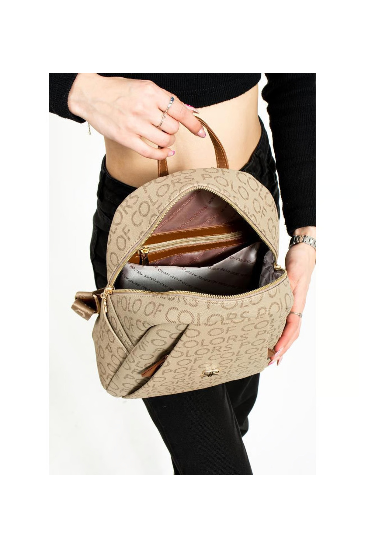 Polo Of Colors Şık Kadın Sırt Çantası – En Çok Tercih Edilen Model fotoğrafı 3 (önizleme)
