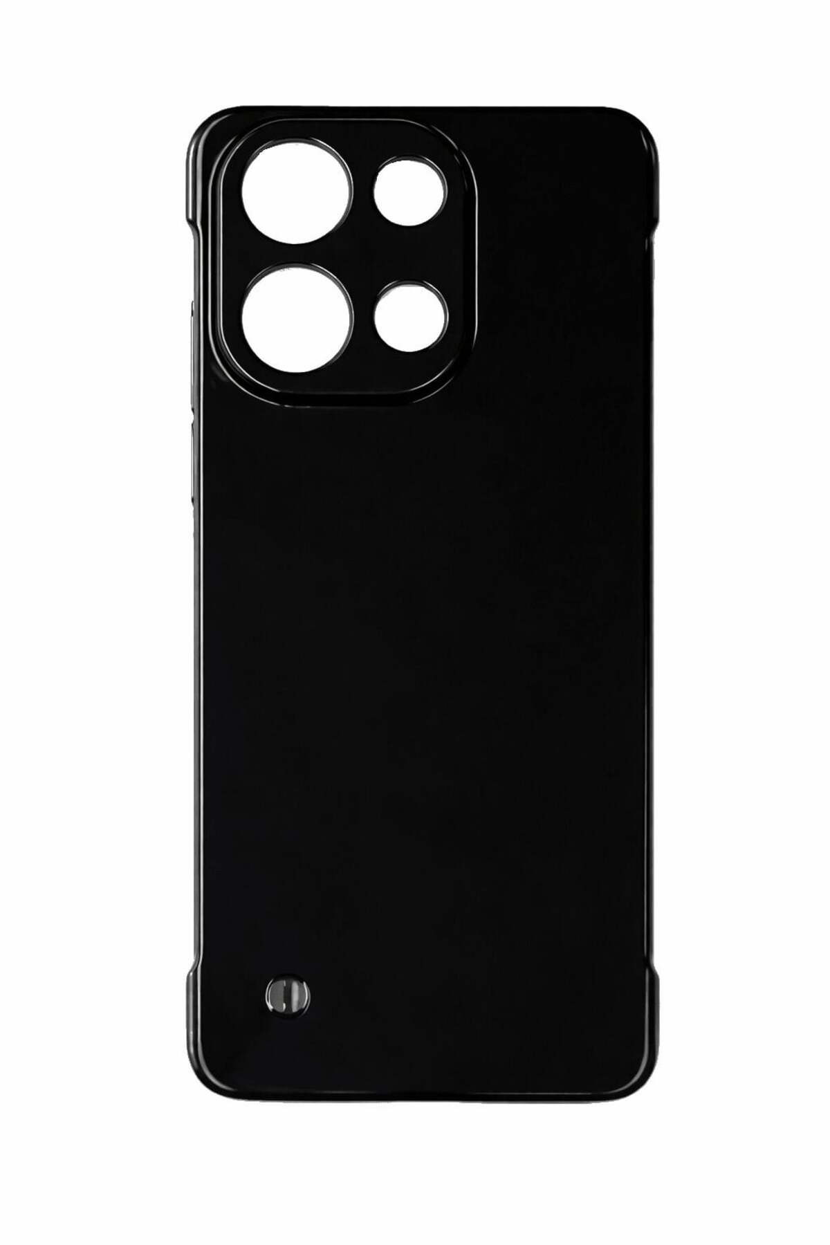 Redmi Note 13 4G-5G Compatible Camera Protected Side Light Yellowing Free Hard Mica Transparent Case