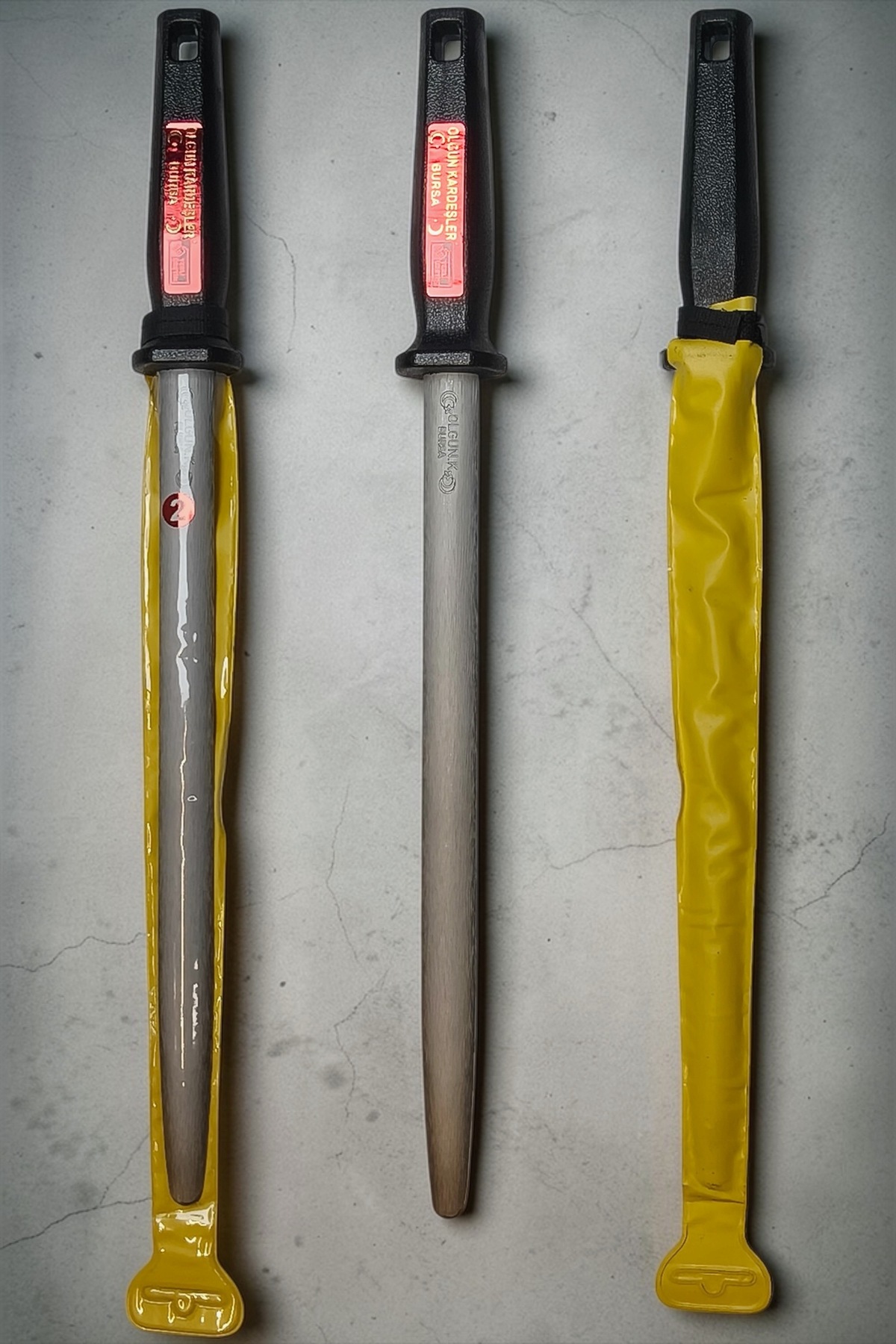 12-piece Oval Masat with Cast Handle Bursa Domestic Production (60-62 HRC.)