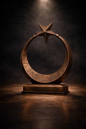 altaic art Altaic Collection Bronz Ay Yıldız