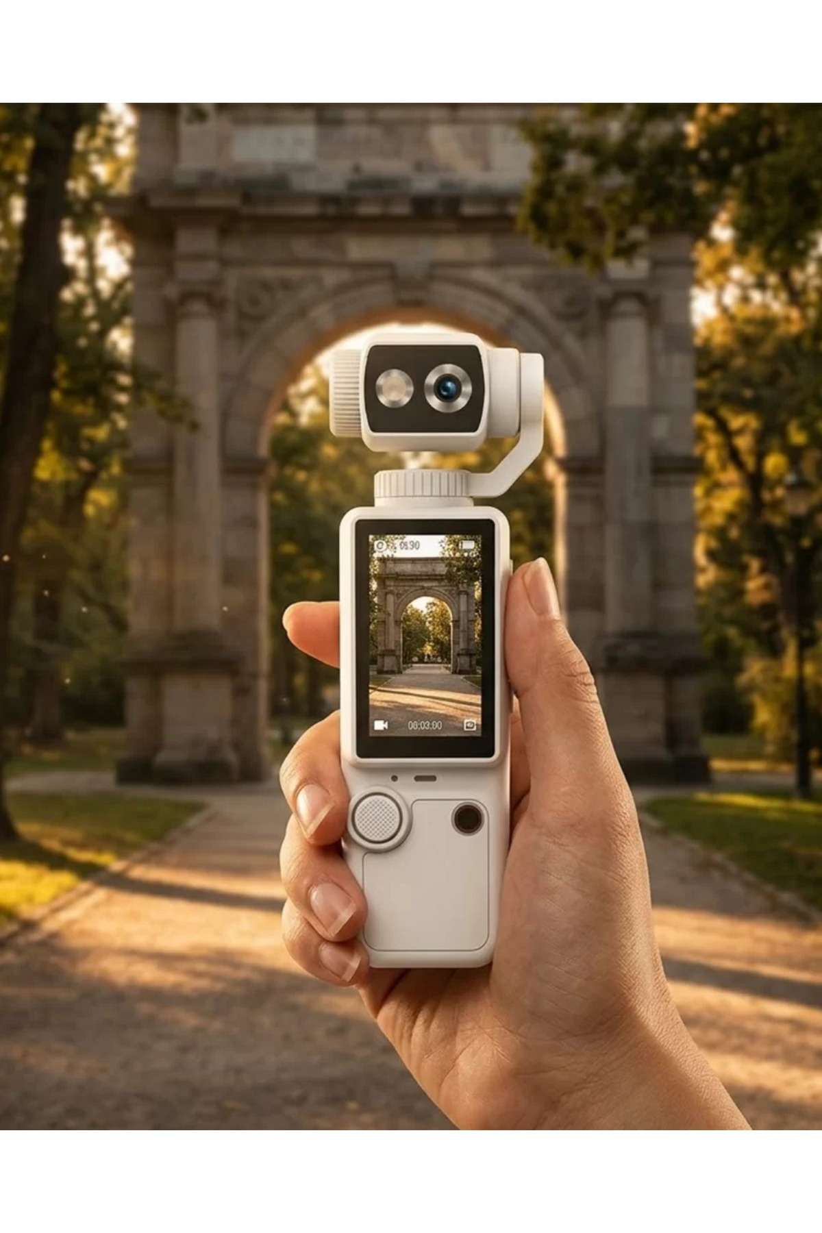 4K Çekim Yapabilen El Kamerası Otomatik Odaklama ve Çok Fonksiyonlu Video Kayıt