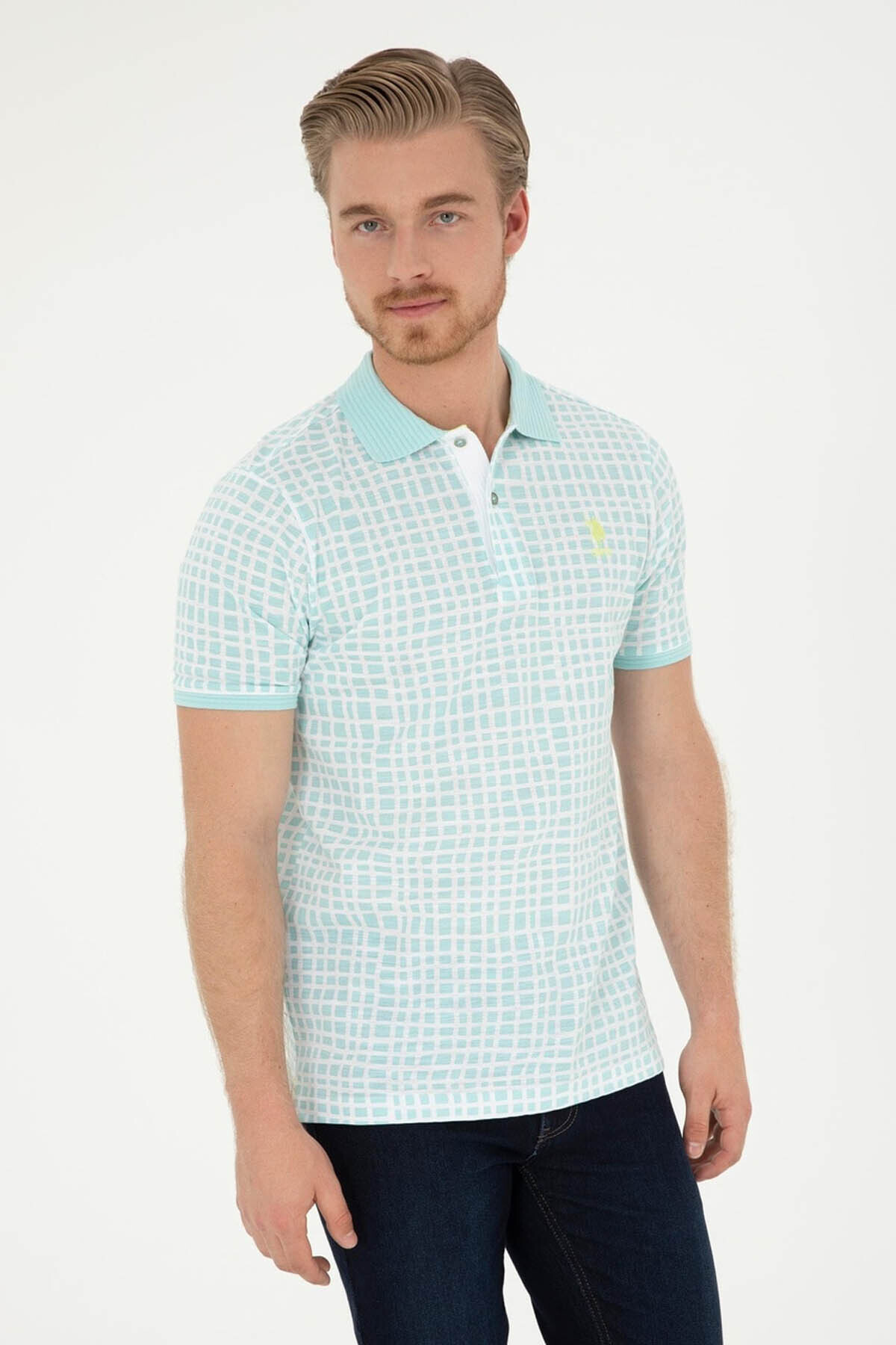 پولوشرت مردانه یقه پلو | یو اس پولو U.S. Polo Assn. TYC21548705E7D4100 TR - تصویر 3