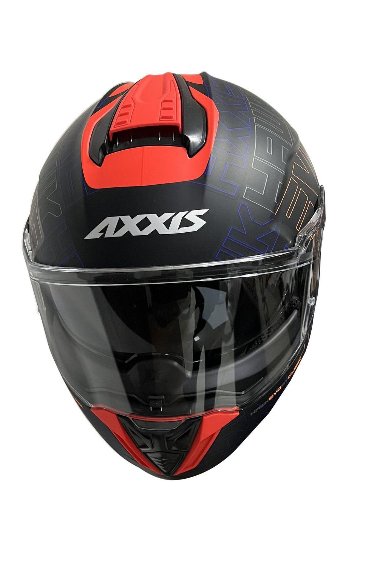Axxis HAWK SV EVO CUBIK C4 MATT FLUOR ORANGE - Fiyatı, Yorumları