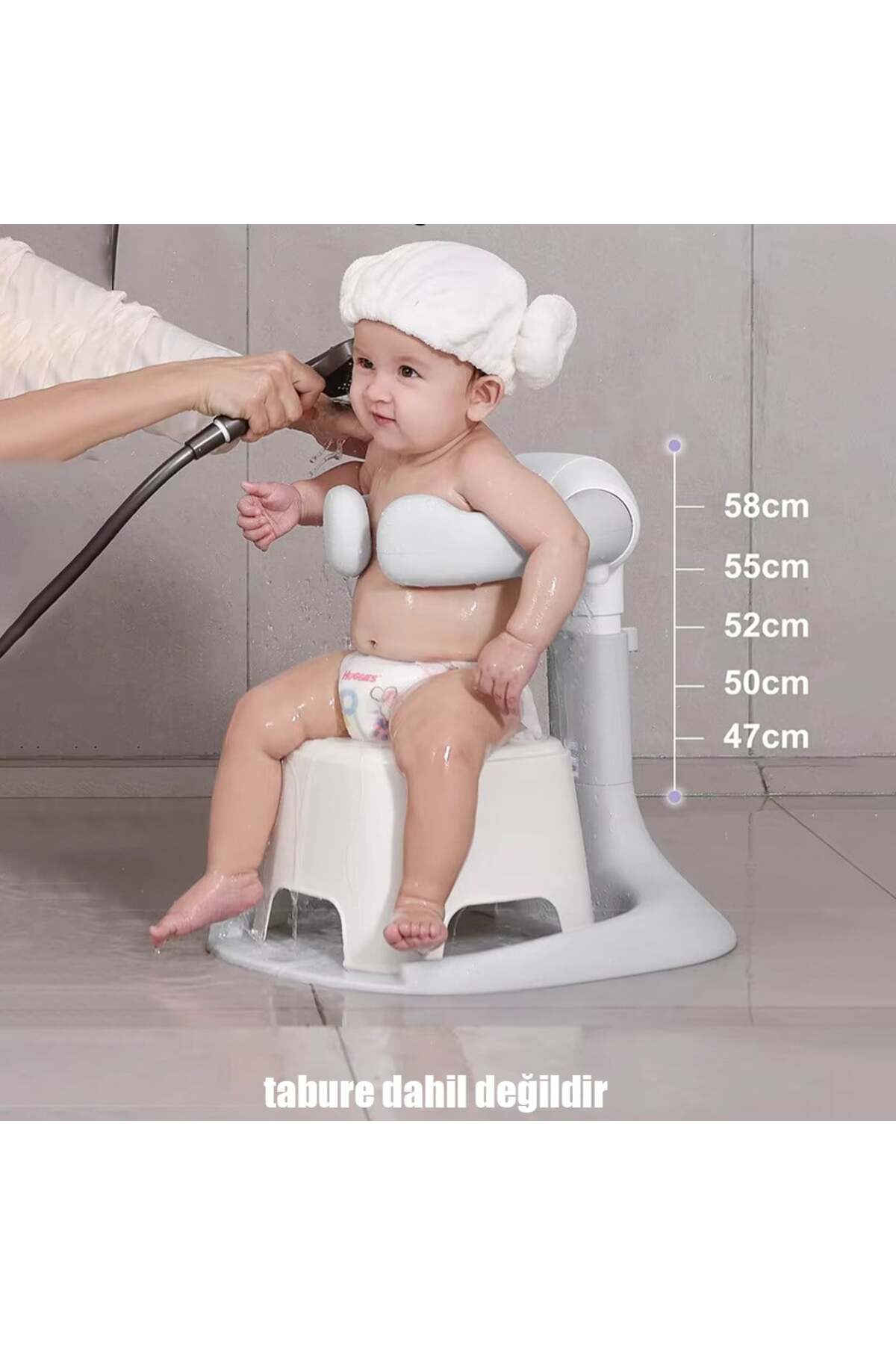 SUNUP SN-29259 Bebek Banyo Yardımcısı Boy Ayarlı Ayaklı Yıkama Standı fotoğrafı 4 (önizleme)