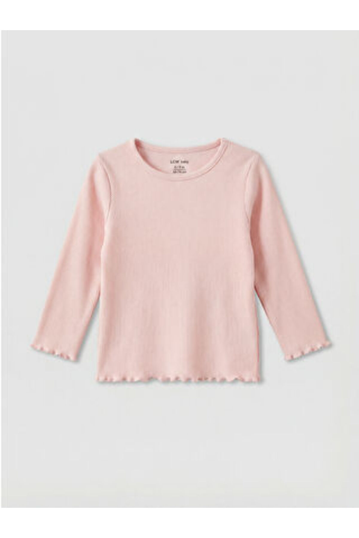 LC Waikiki LCW babyBej Bisiklet Yaka Kalp Baskılı Kız Bebek Bluz fotoğrafı 3 (önizleme)