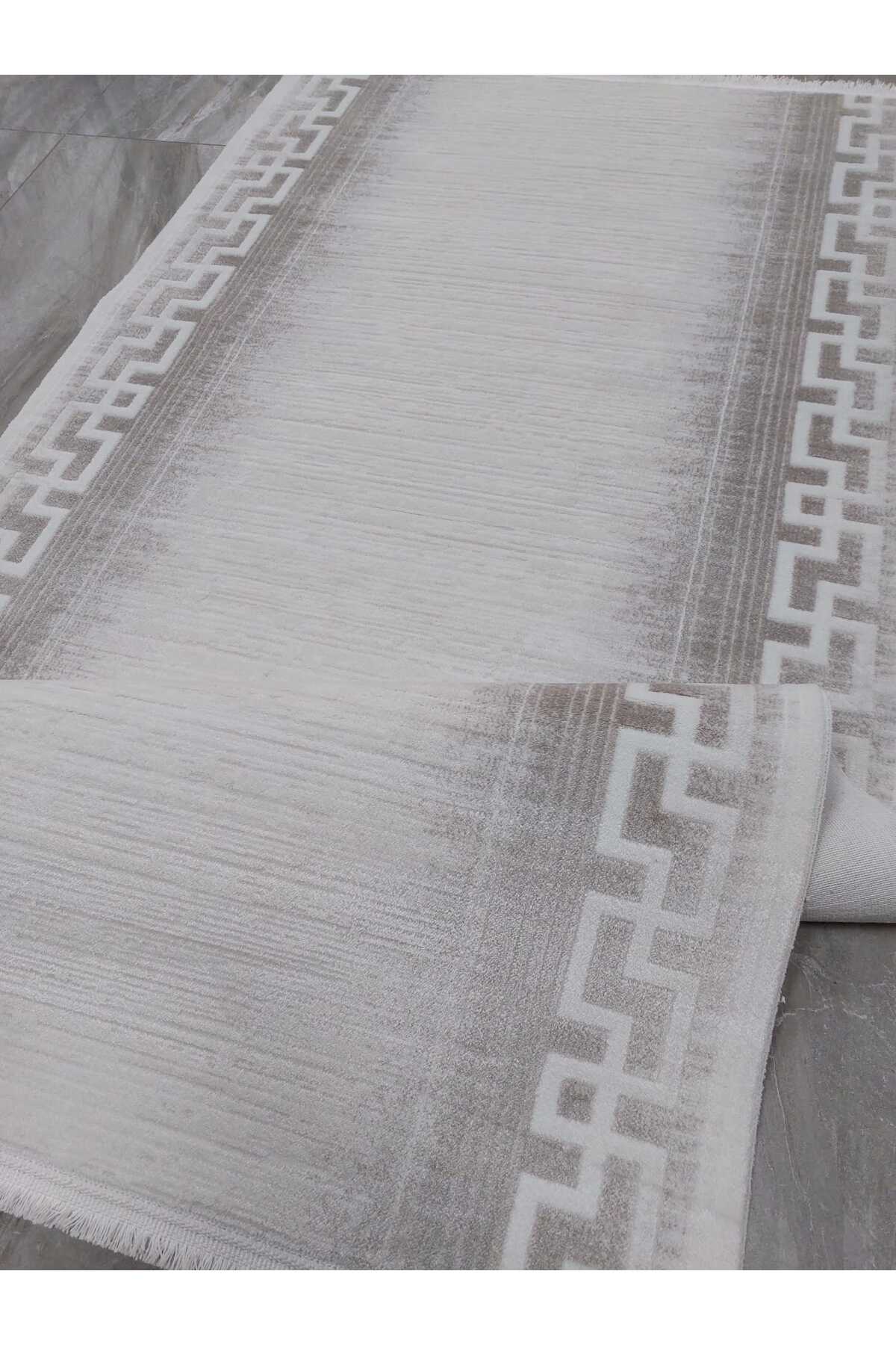 Bamboo style 100% Acrylic(Wool) modern cut rug runner living room rug corridor kitchen bedroom rug