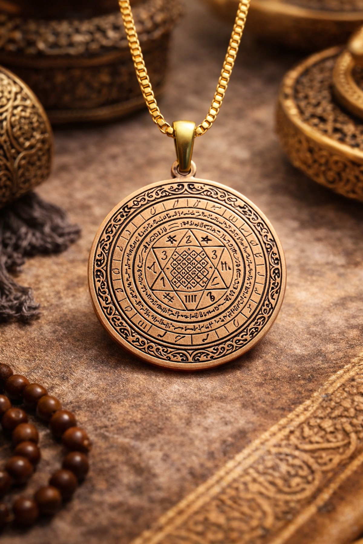 Men's Women's Copper Necklace - 100% Pure Copper Necklace with Juniper Love Charm