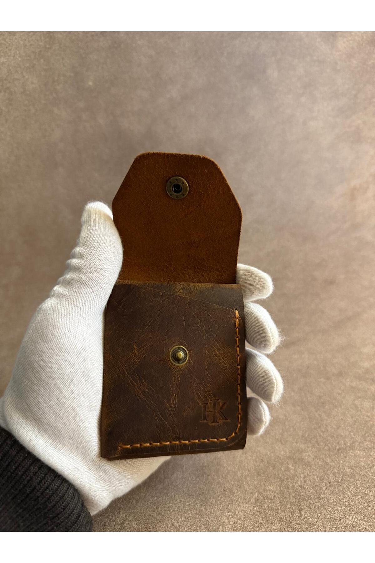 HATKA Leather Craft El Yapımı Hakiki Deri Cüzdan - Pure Fold K2 görsel 3