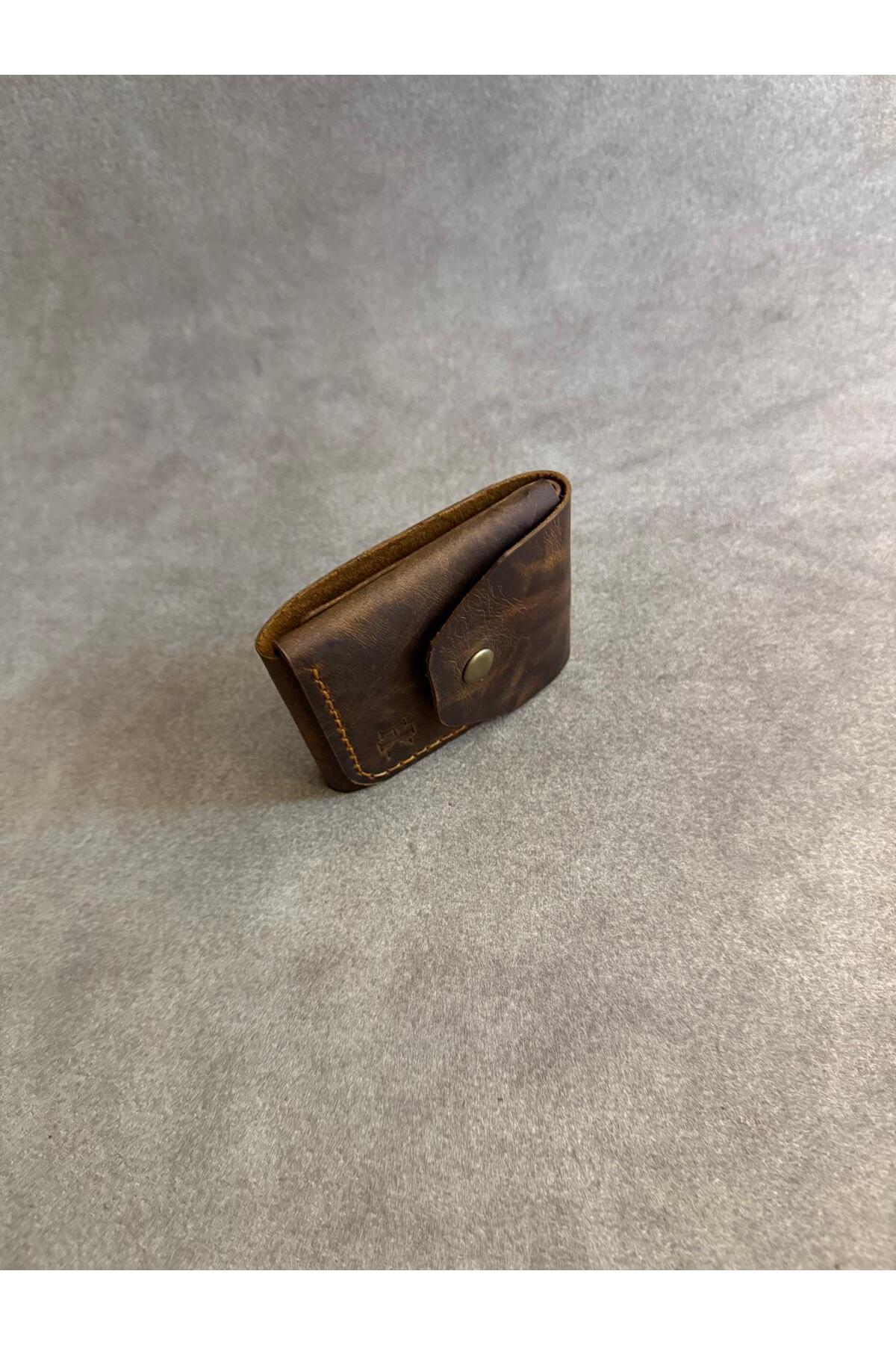 HATKA Leather Craft El Yapımı Hakiki Deri Cüzdan - Pure Fold K2 görsel 6