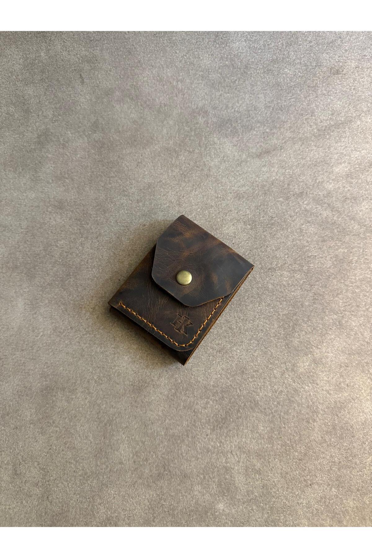 HATKA Leather Craft El Yapımı Hakiki Deri Cüzdan - Pure Fold K2 görsel 8