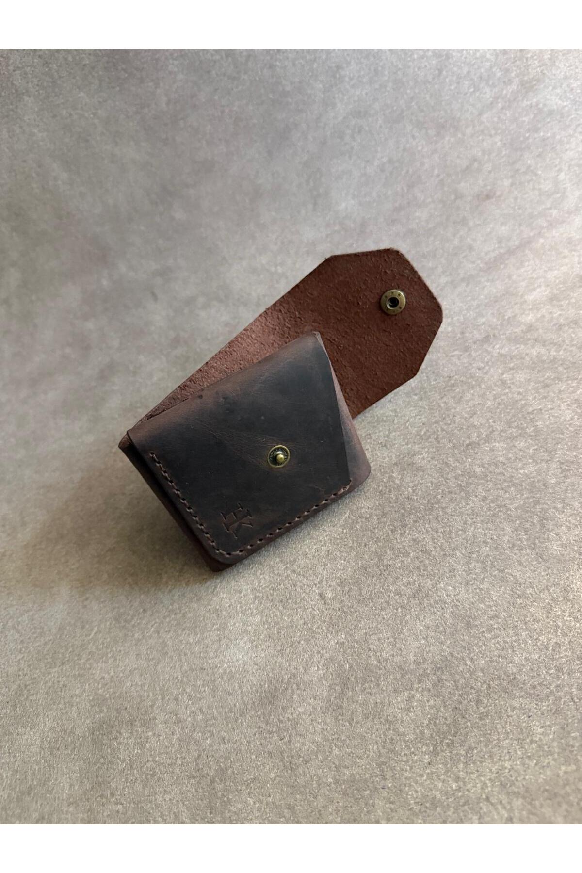 HATKA Leather Craft El Yapımı Hakiki Deri Cüzdan - Pure Fold K2 görsel 4