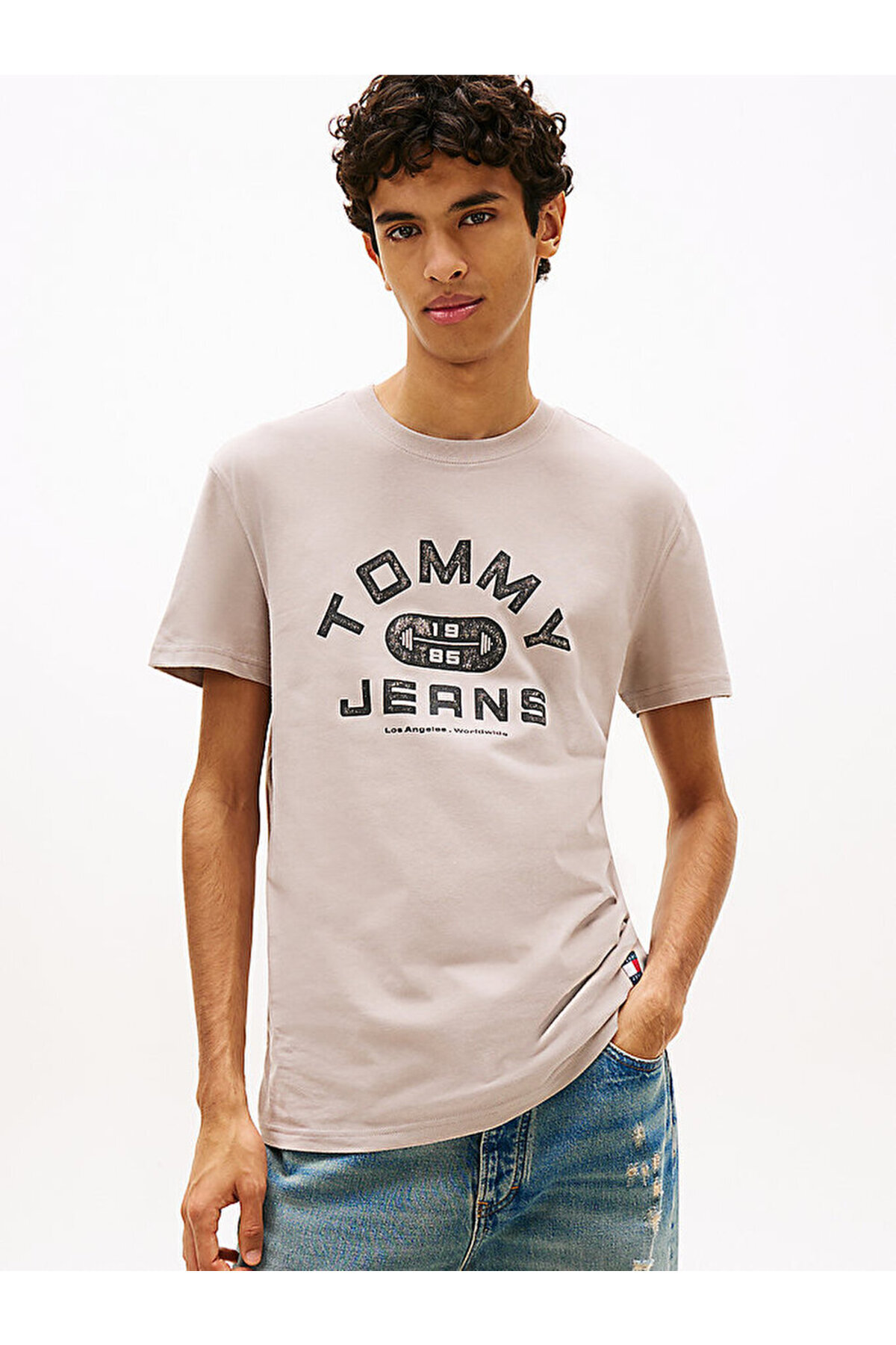 تیشرتمردانهTommy Hilfigerبژ