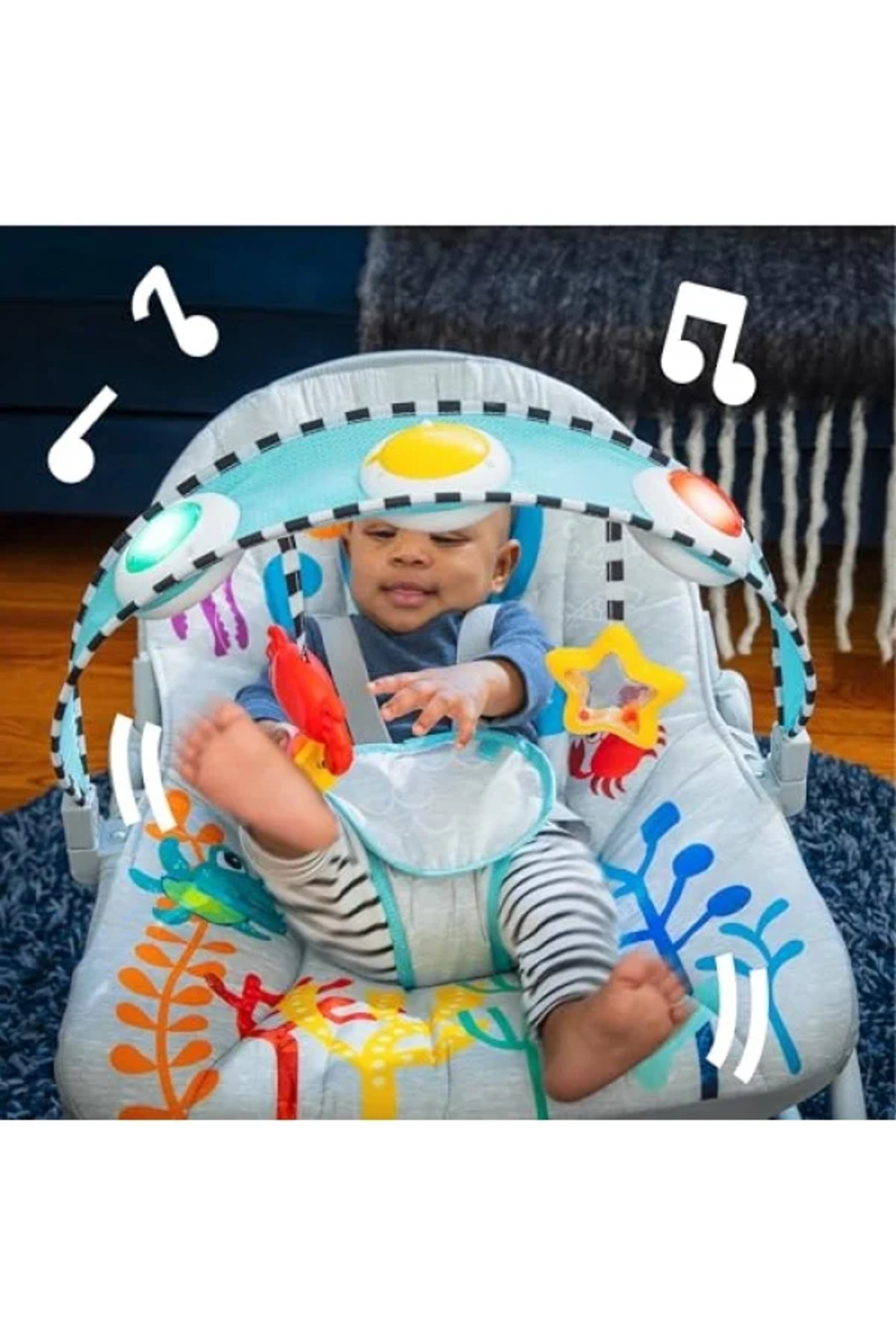 markentegra Müzikli Bebek Salıncağı ve Oyun Seti - 0-30 Ay Arası fotoğrafı 2 (önizleme)