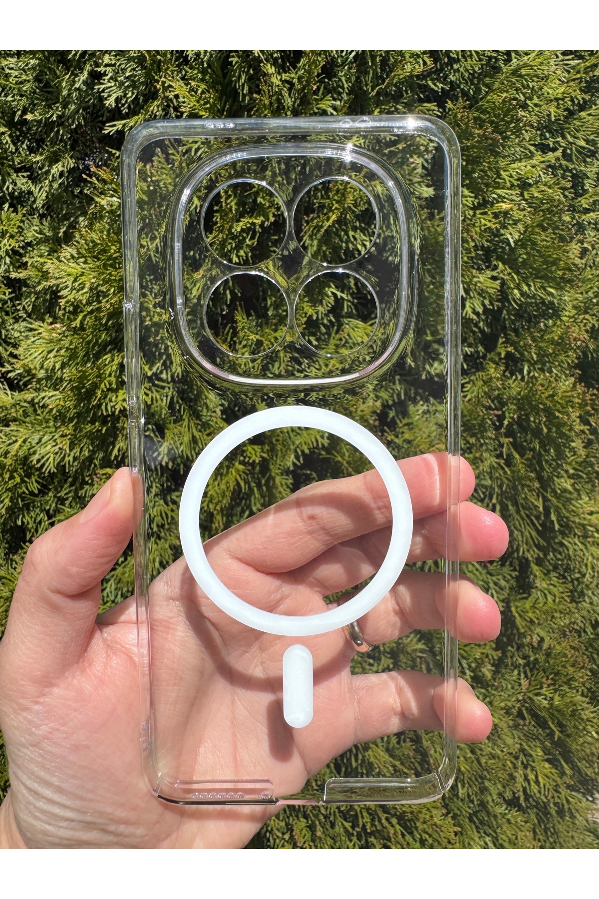 Mi Redmi Note 15 Pro Uyumlu Kılıf İnce Sert Sararmaz Magsafe Kamera Korumalı Koruyucu Dayanklı Kapak