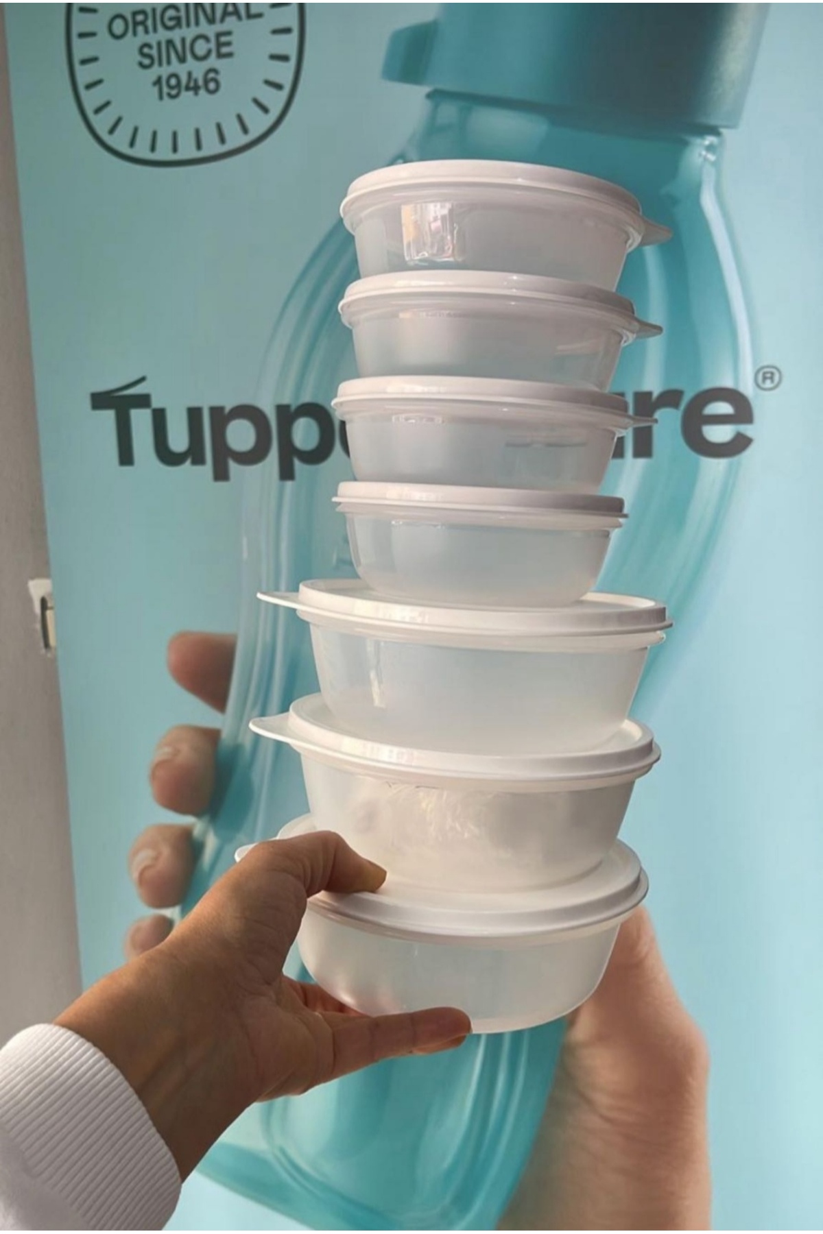 Tupperware Şekerkap 600 ML 3 Adet ve 4 Adet 300 ML. - Fiyatı