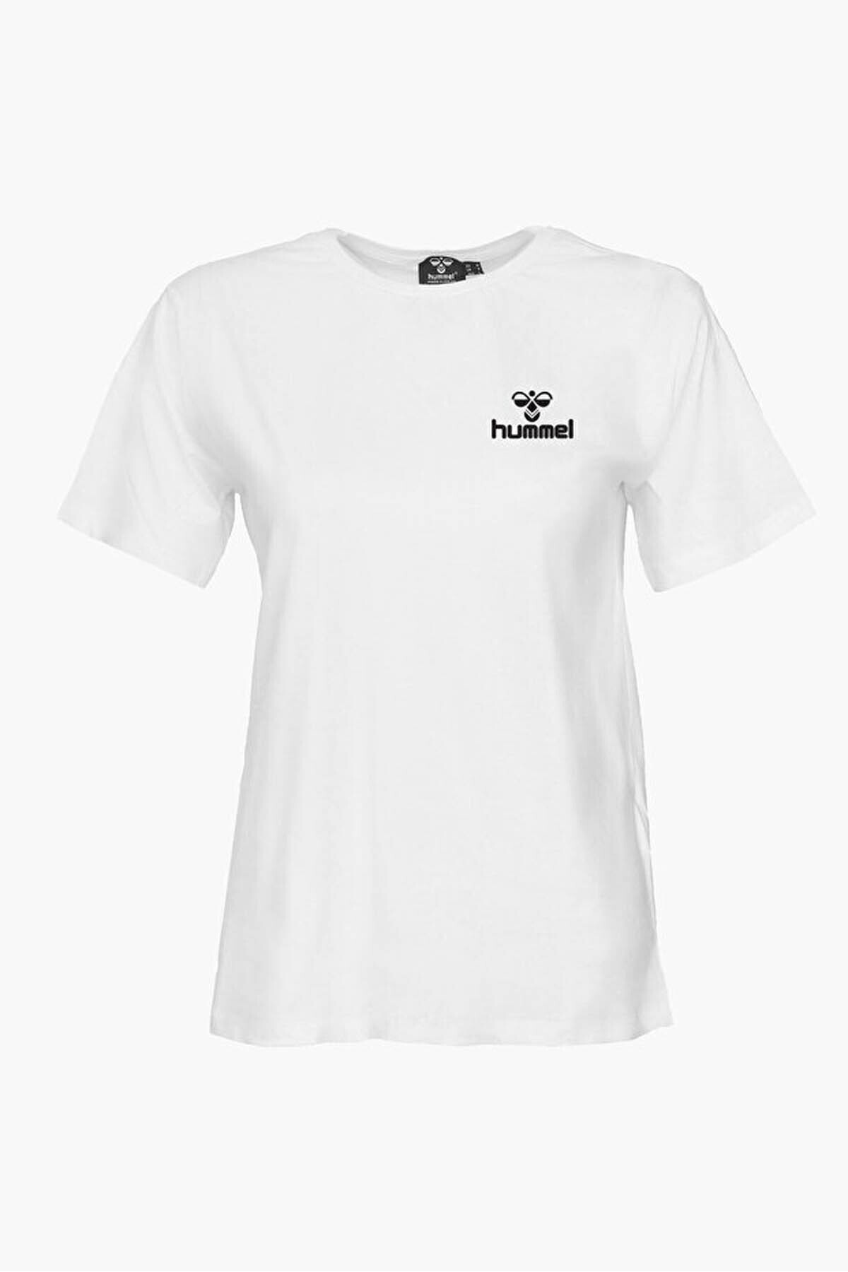 hummel Hmlcordana Beyaz Kadın T-Shirt 912447-9001 görsel 3