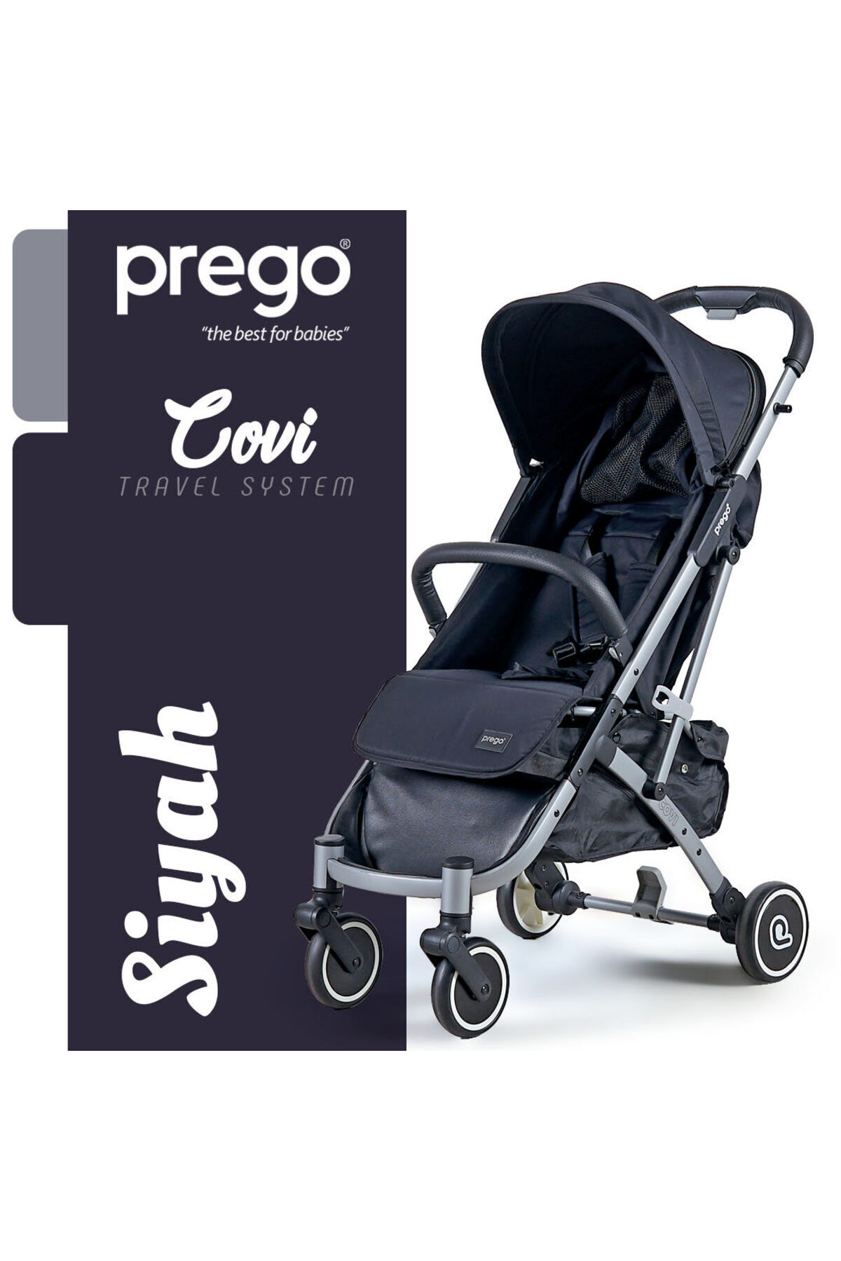 Covi plus Cabin Size Stroller 2024 BLACK