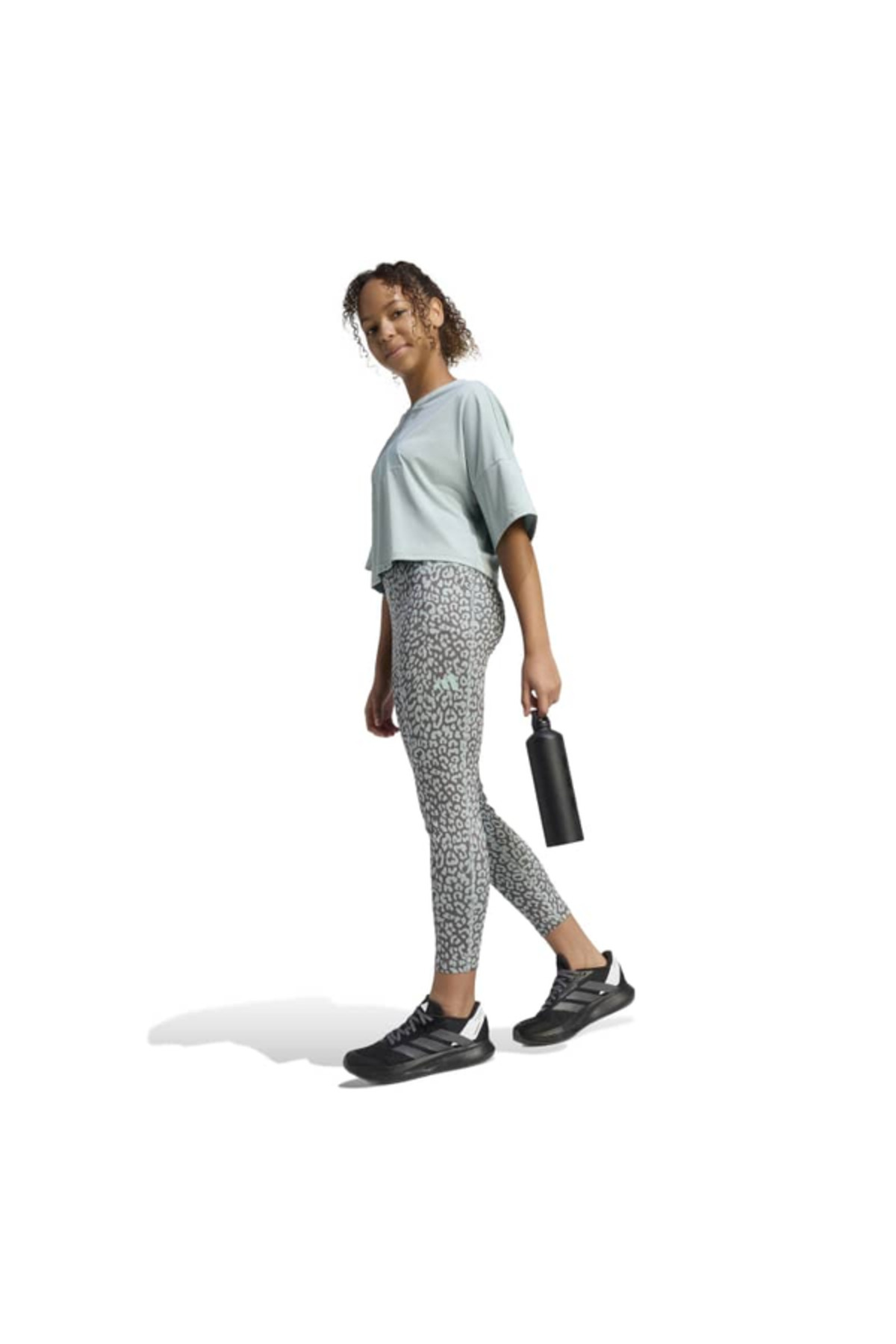 adidas JG SPI AOP LEG Yeşil Çocuk Tayt KD5918 fotoğrafı 5 (önizleme)