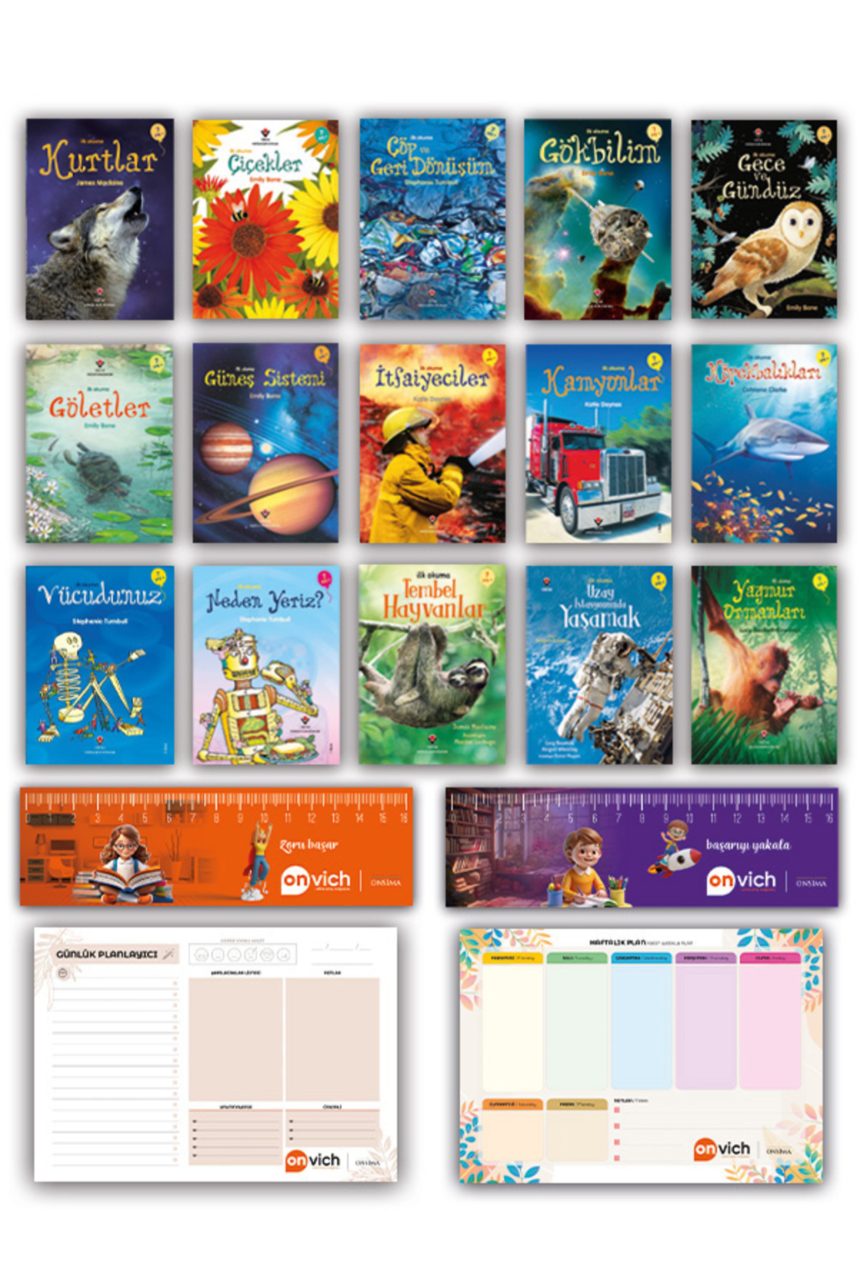 Tübitak Yayınları Popüler Bilim İlk Okuma Kitapları 15 li Set 1 (Okul Öncesi ve 1. Sınıflar İçin) fotoğrafı 3 (önizleme)