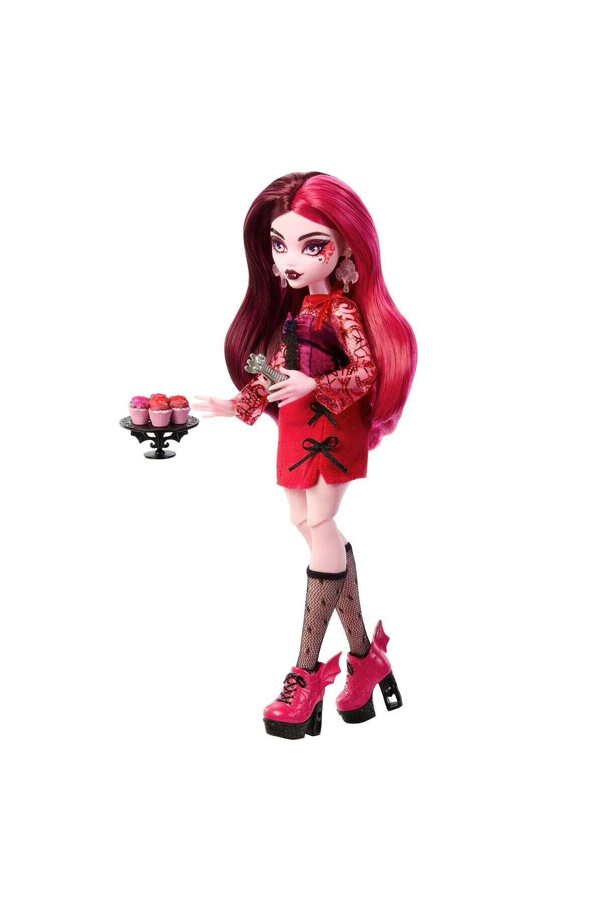 MONSTER HIGH Orjinal Monster High Bebekleri Monster Garden Mysteries Gizemli Arkadaşlar Monster High Seri 4 Bebek fotoğrafı 6 (önizleme)