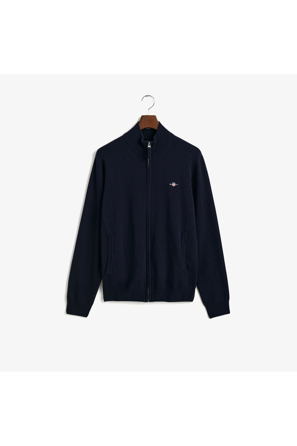 Gant Erkek Lacivert Regular Fit Hırka