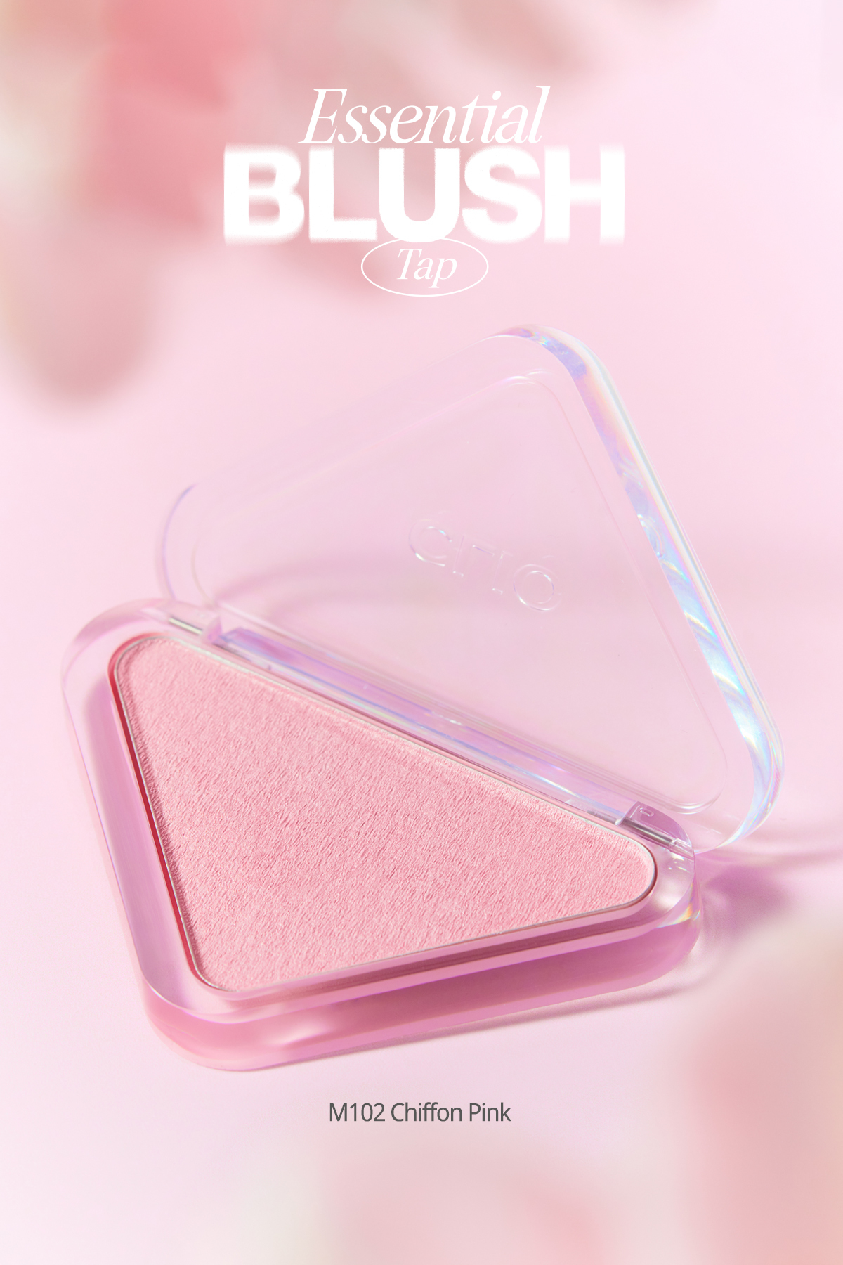 CLIO 0 رژگونه CLIO Essential (صورتی شیفون M102) - رژگونه مخملی با بافت نرم و لایه لایه — عکس 111657