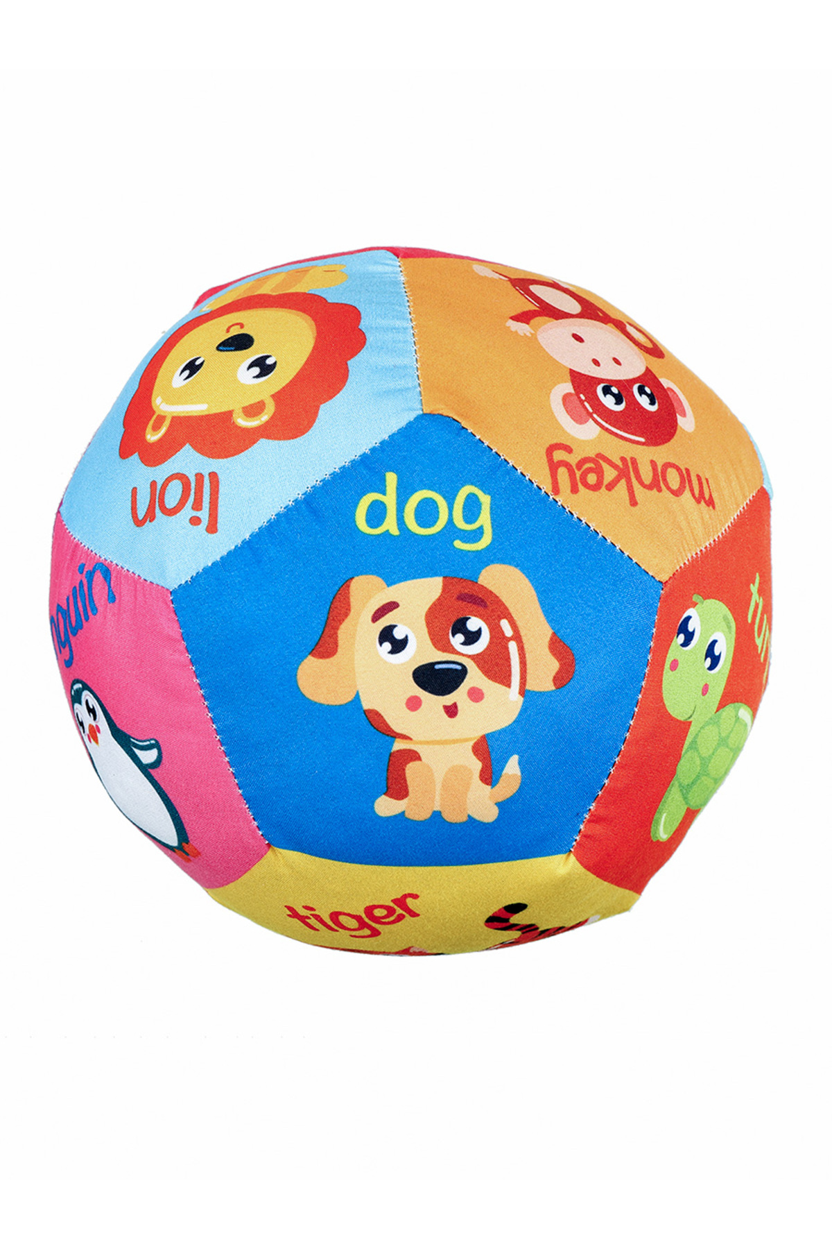 Molie Gelişim Destekleyici Çıngıraklı Bebek Topu Yumuşak ve Güvenli Beşgen fotoğrafı 2 (önizleme)