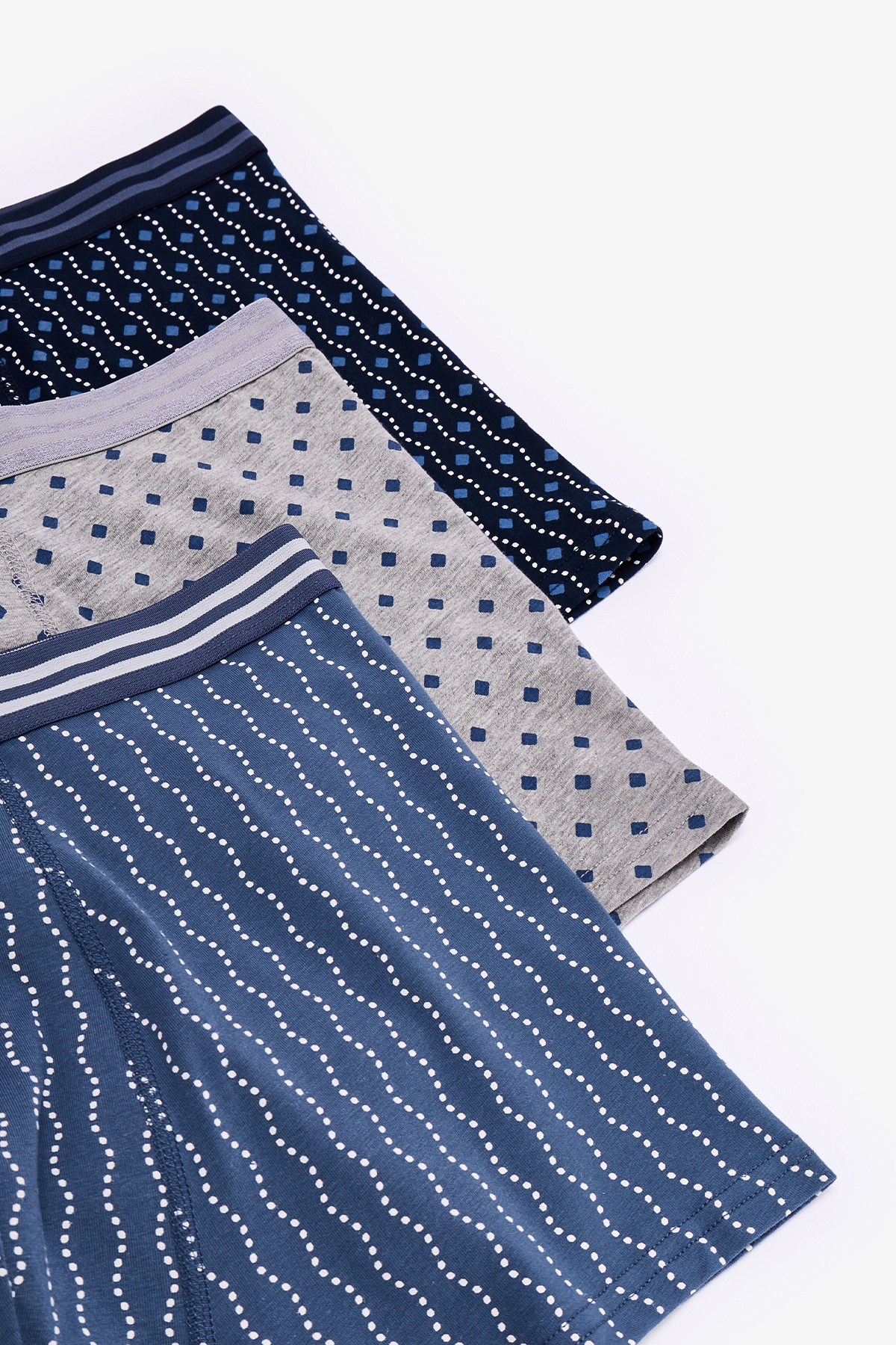 Penti  Erkek Renkli Grid Balance Çoklu Boxer - Görsel 5