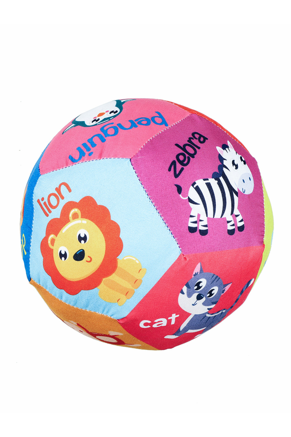 Molie Gelişim Destekleyici Çıngıraklı Bebek Topu Yumuşak ve Güvenli Beşgen fotoğrafı 3 (önizleme)