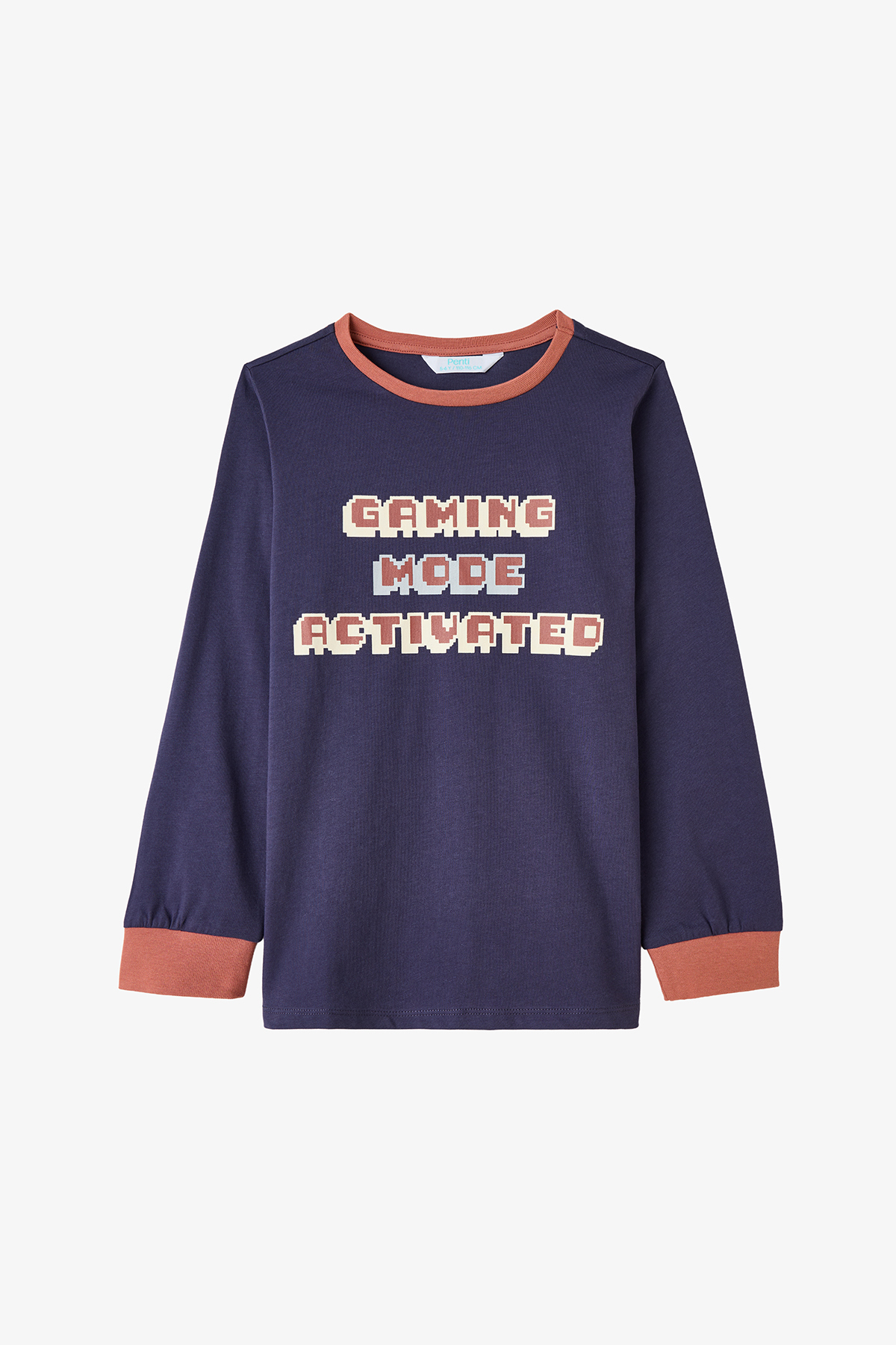 Penti Erkek Çocuk Gaming Baskılı Uzun Kollu Pamuklu 2'li Pijama Takımı fotoğrafı 7 (önizleme)