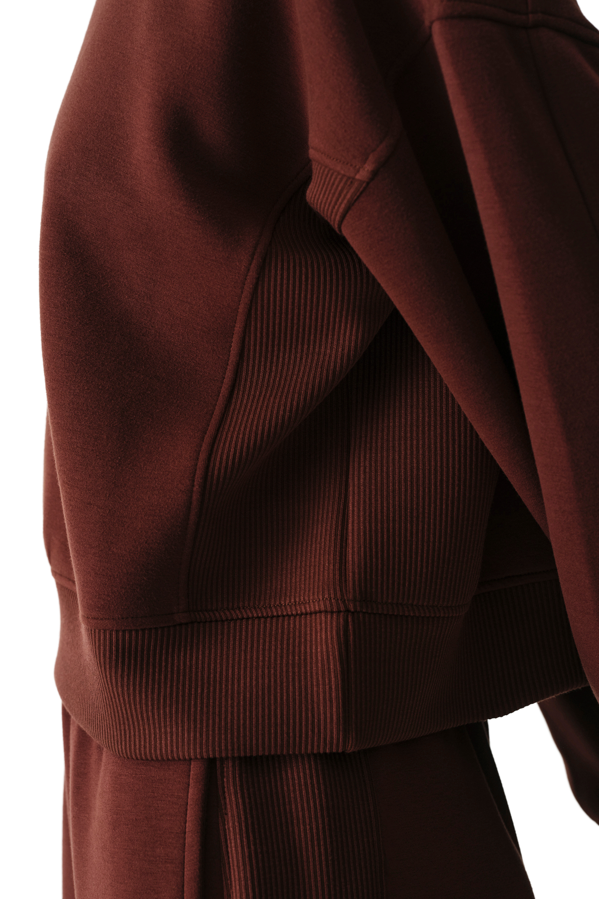 Penti  Kahverengi Silky Feel Contrast Sweatshirt - Görsel 5