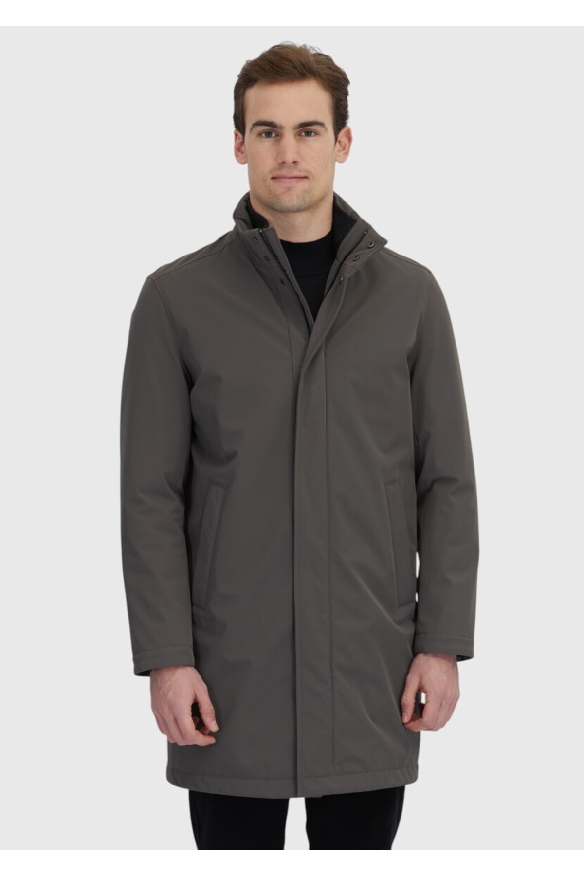 Ramsey  Kahverengi Regular Fit Dik Yaka Casual Dokuma Kaban - Görsel 3