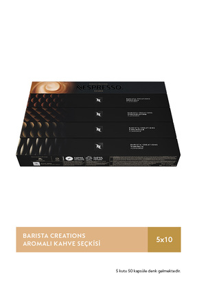 Nespresso Barista Creations Aromalı Kahve Seçkisi 50 Kapsül