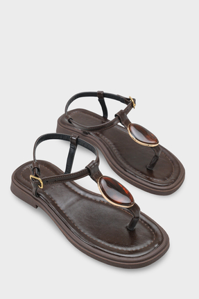 Capone Outfitters Helene Parmak Arası Kadın Sandalet